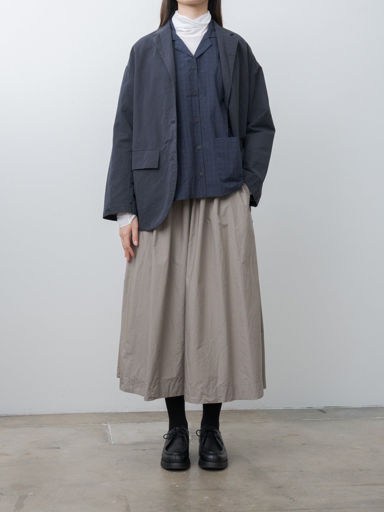 Namu Shop - Bergfabel Jenny Shirt - Navy Check