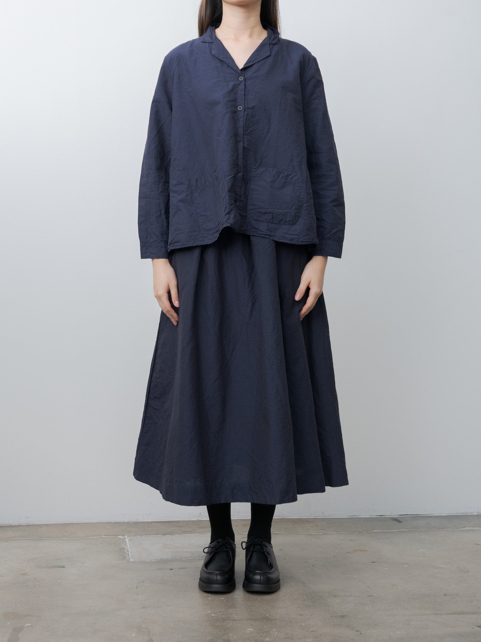 Namu Shop - Bergfabel Jenny Shirt - Navy
