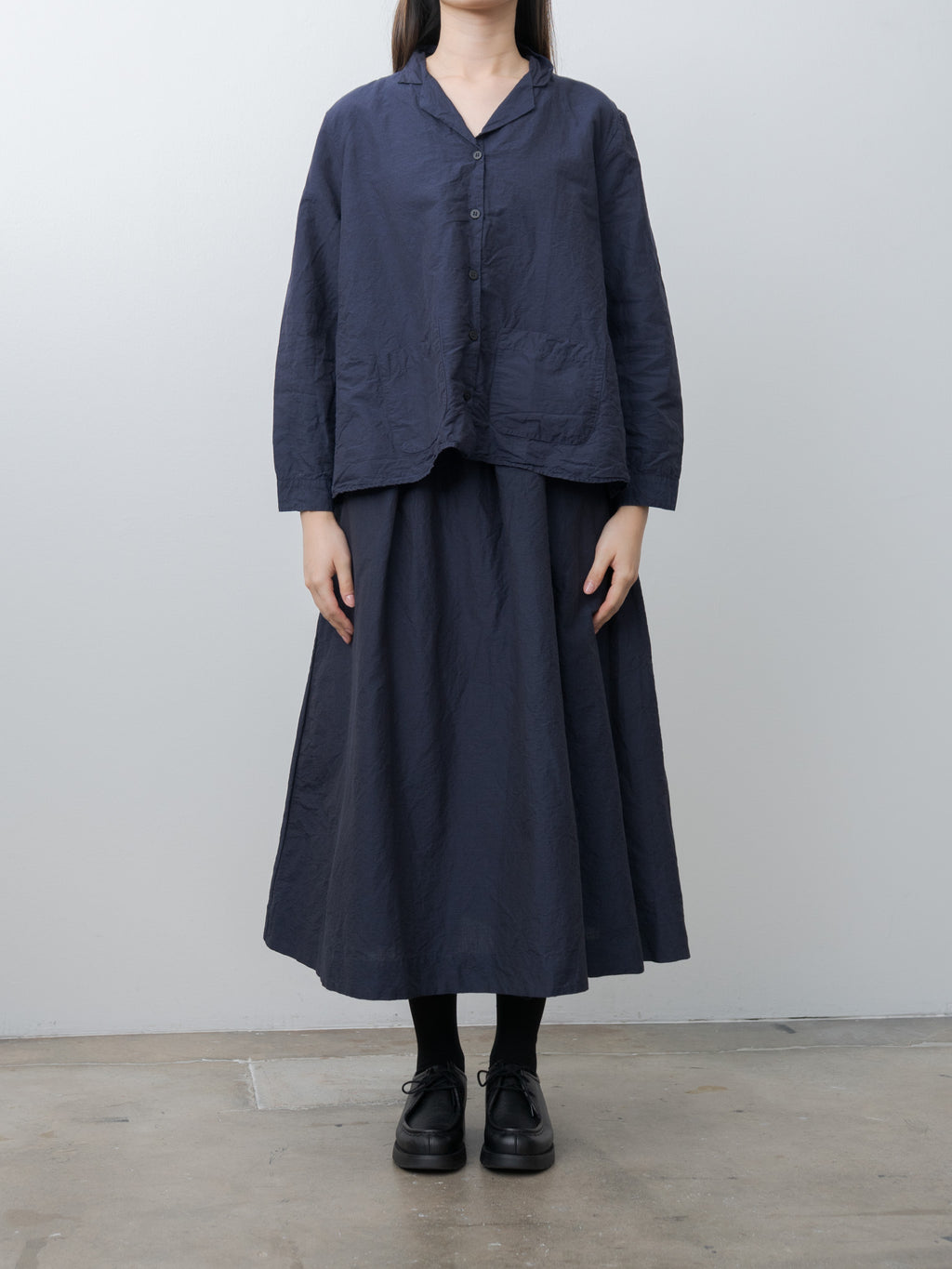 Namu Shop - Bergfabel Jenny Shirt - Navy