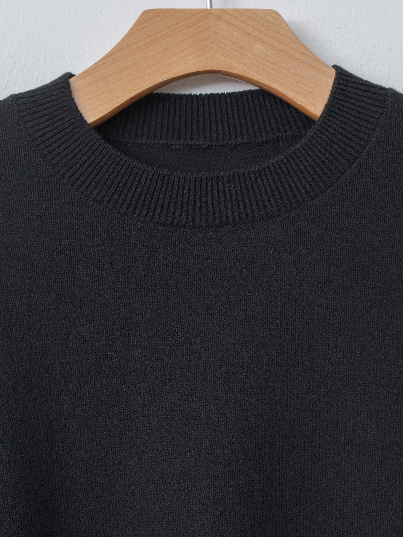 Namu Shop - Yoko Sakamoto Crewneck Knit - Black