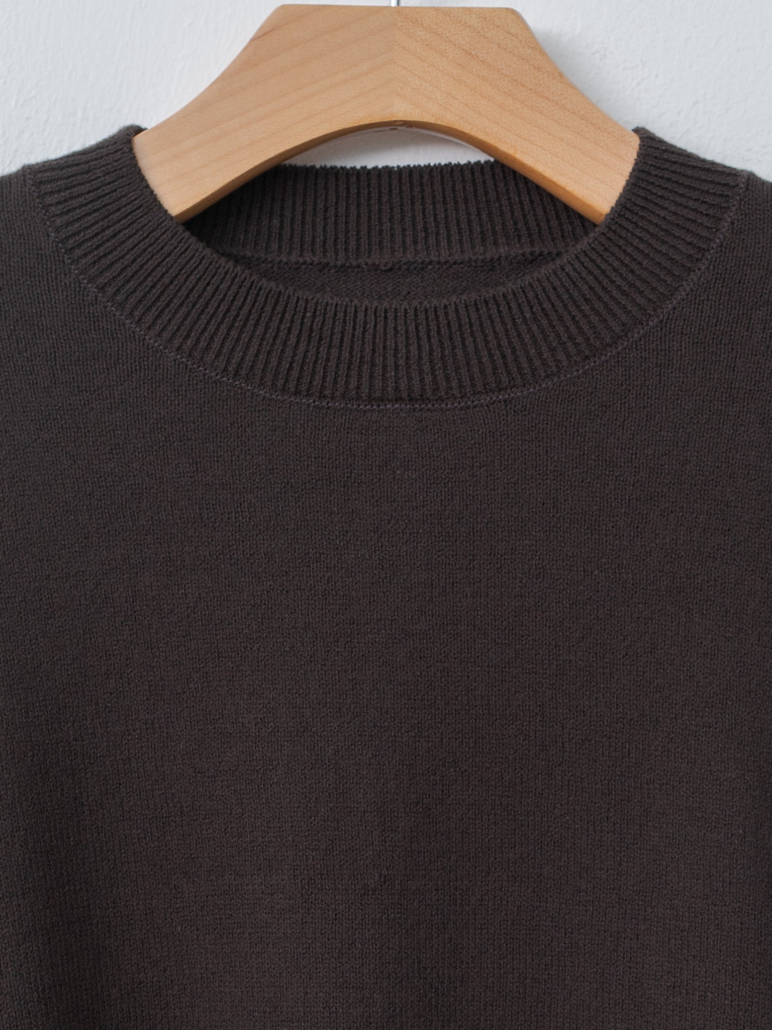 Namu Shop - Yoko Sakamoto Crewneck Knit - Brown