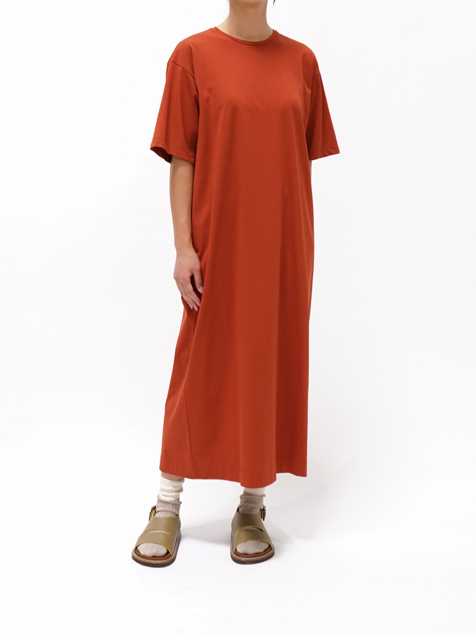 Namu Shop - Yleve Organic Cotton Tee Dress - Gray