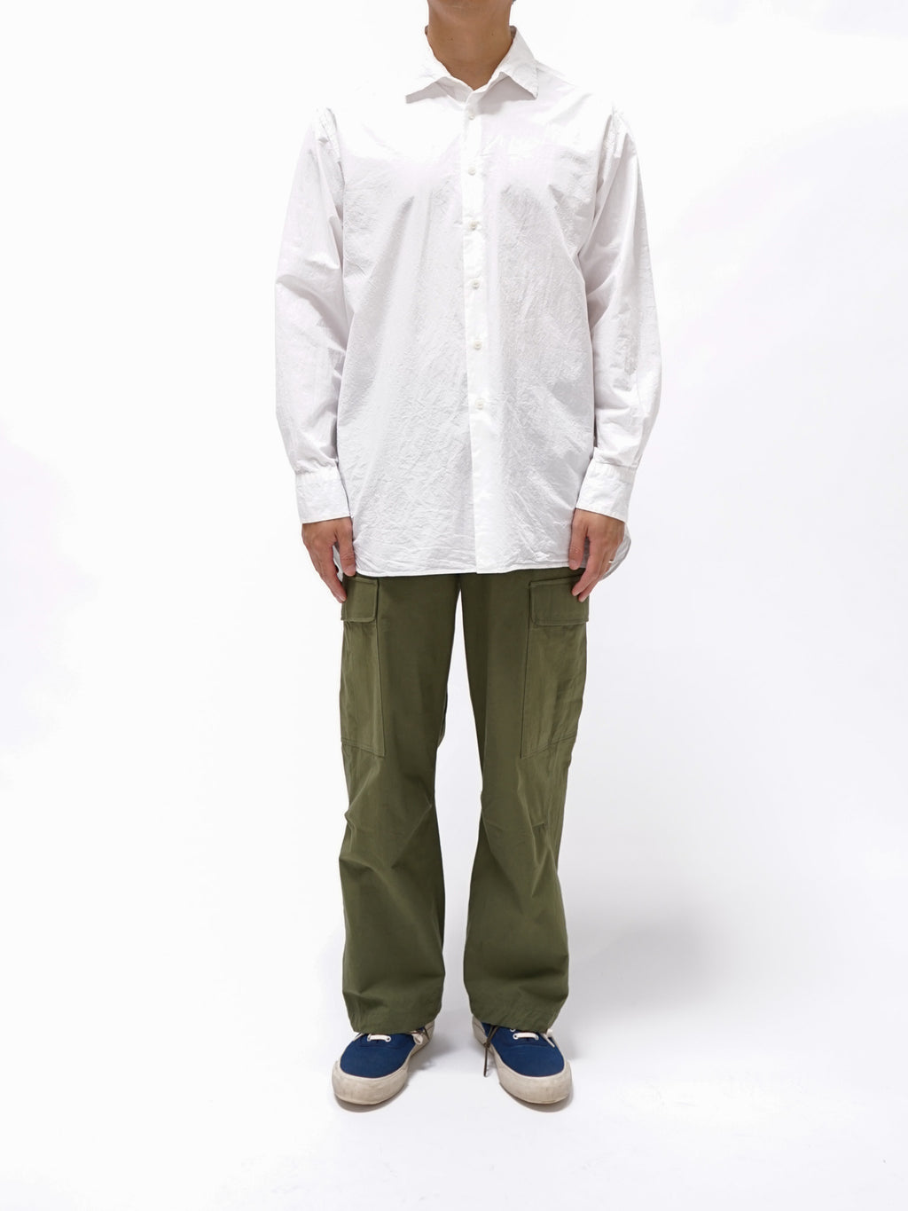 Namu Shop - Hatski Jungle Fatigue Pants - Olive