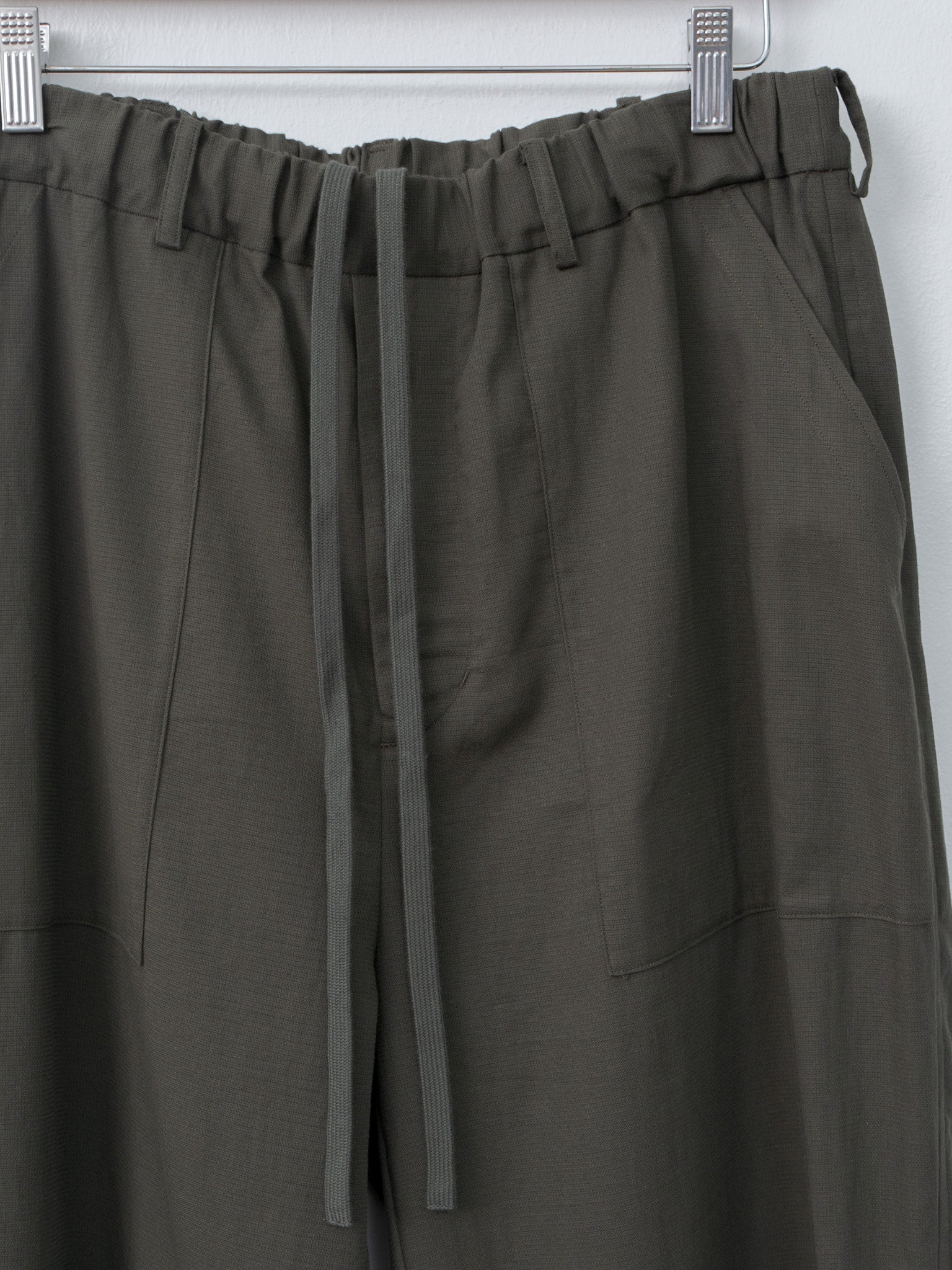 Namu Shop - Yoko Sakamoto Utility Easy Pants - Olive