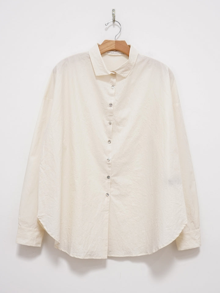 Namu Shop - Album di Famiglia Wrinkled Collar Shirt - Natural