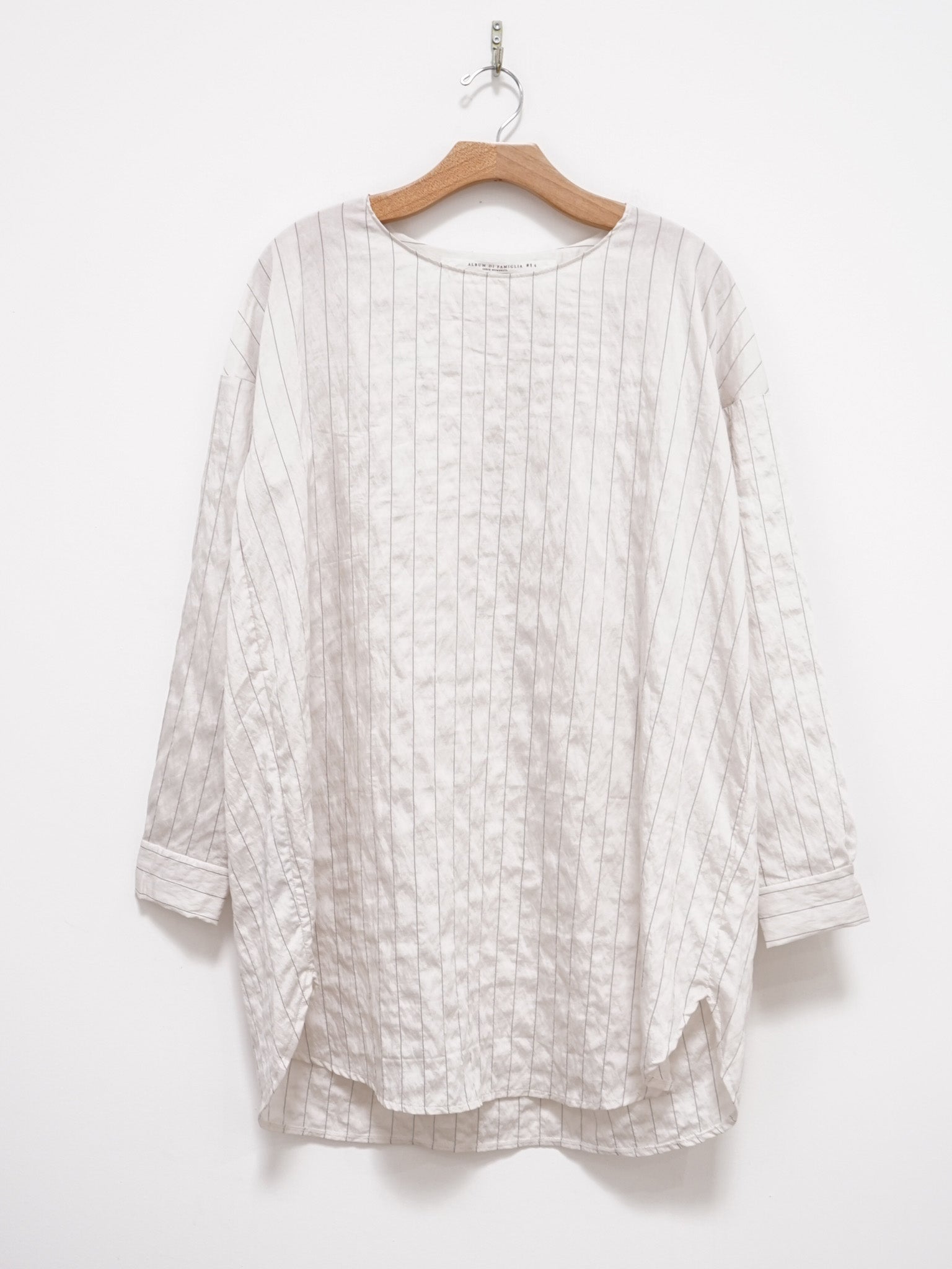 Namu Shop - Album di Famiglia Striped Tunic - Off White