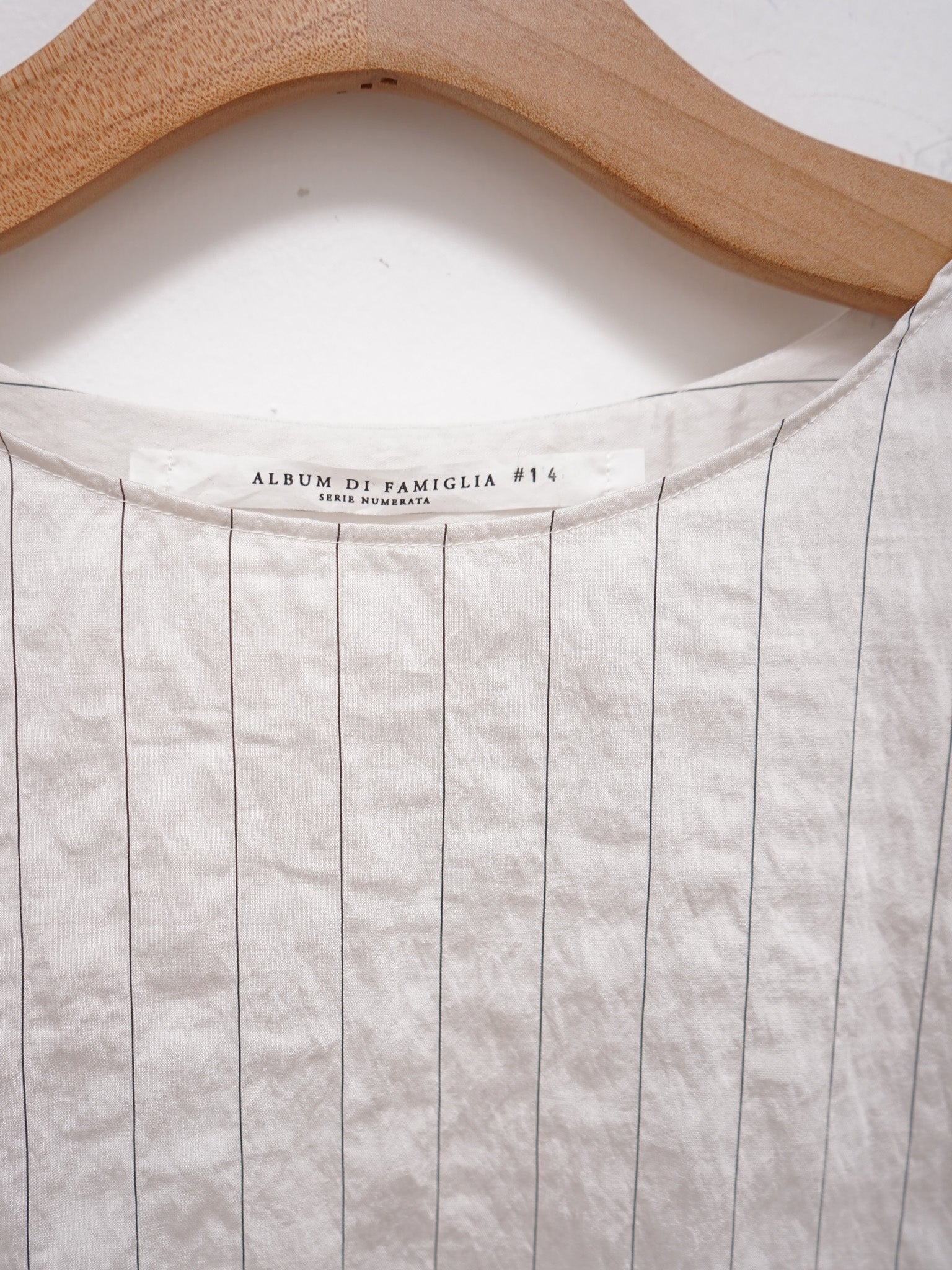 Namu Shop - Album di Famiglia Striped Tunic - Off White