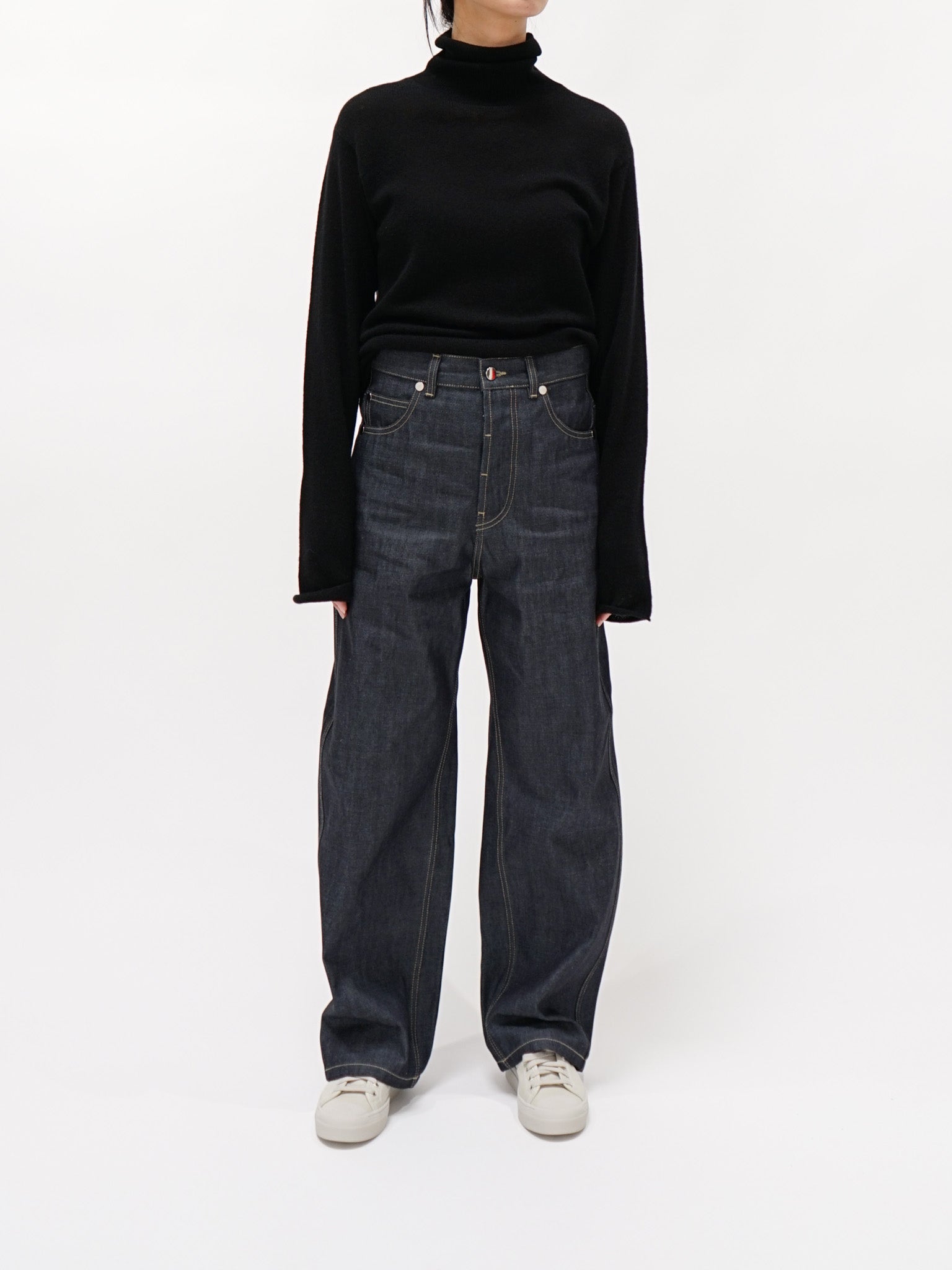Namu Shop - Sofie D'Hoore Peggy Denim Trouser - Midnight