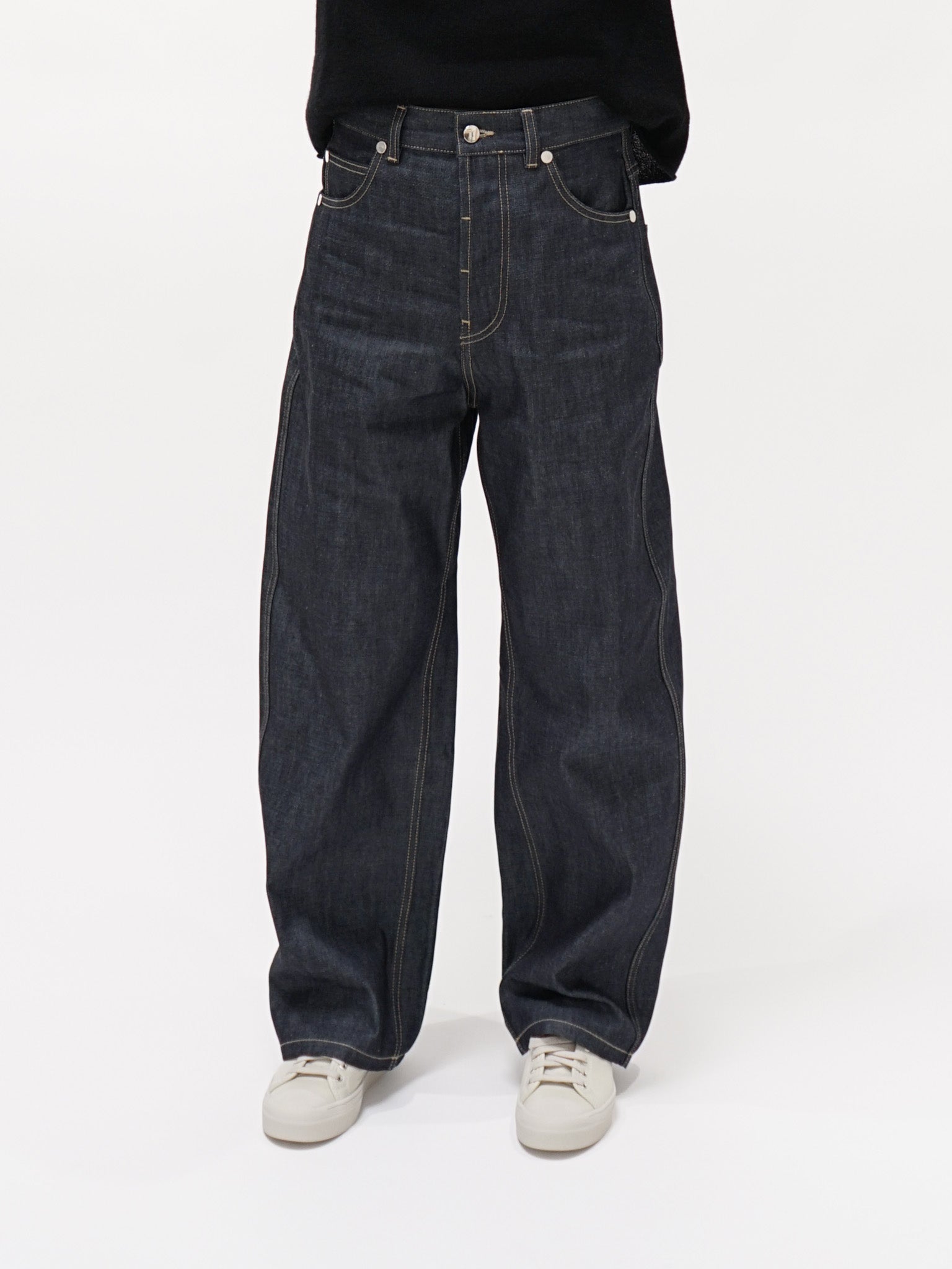 Namu Shop - Sofie D'Hoore Peggy Denim Trouser - Midnight