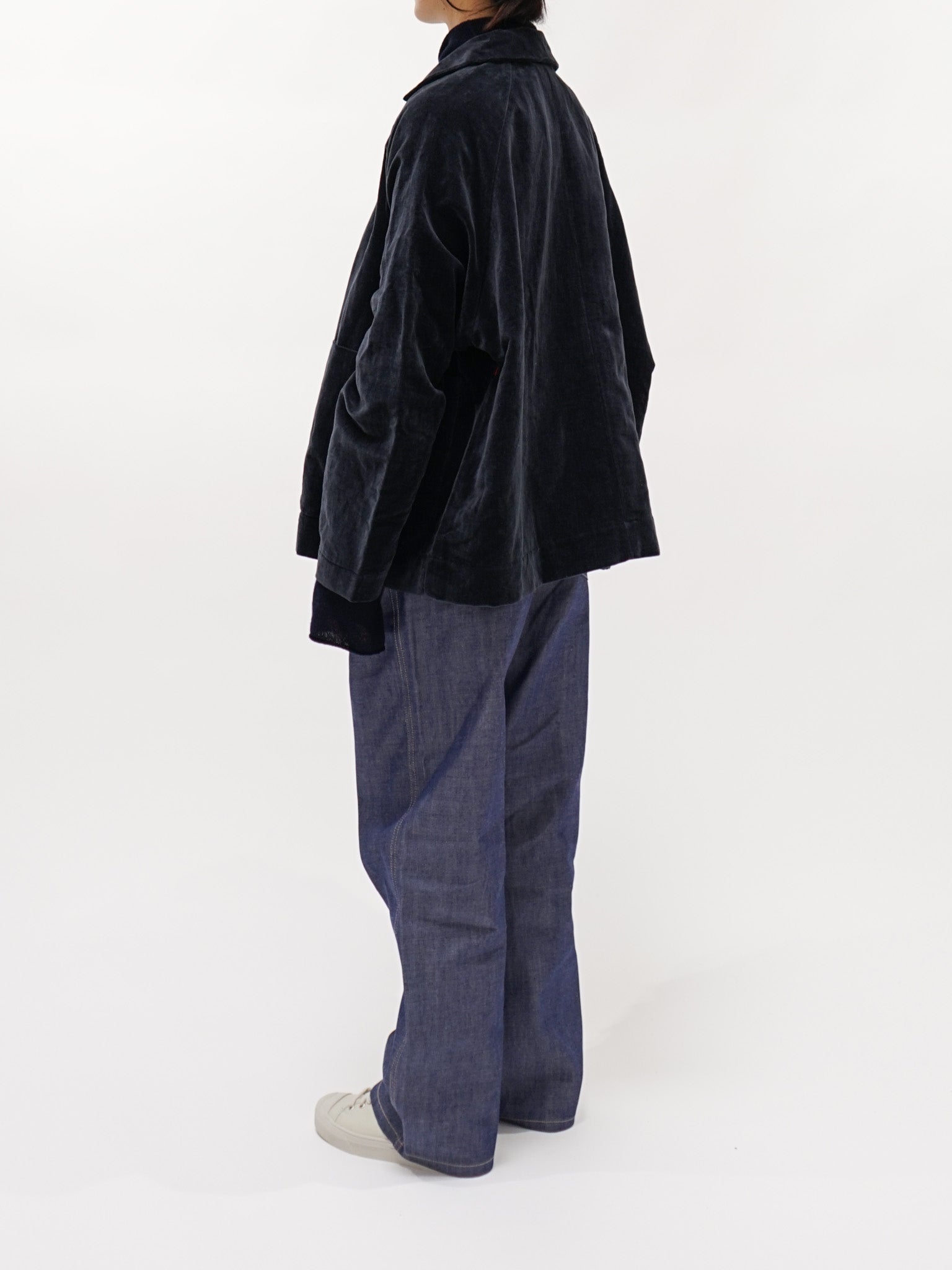 Namu Shop - Casey Casey Short Rotty Jacket - Navy