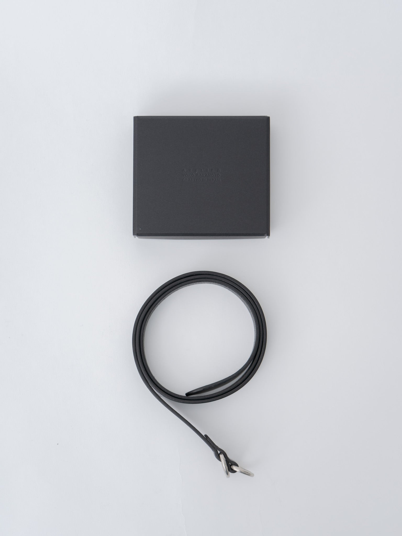 Namu Shop - Yoko Sakamoto Ringbelt Slim - Black × Silver