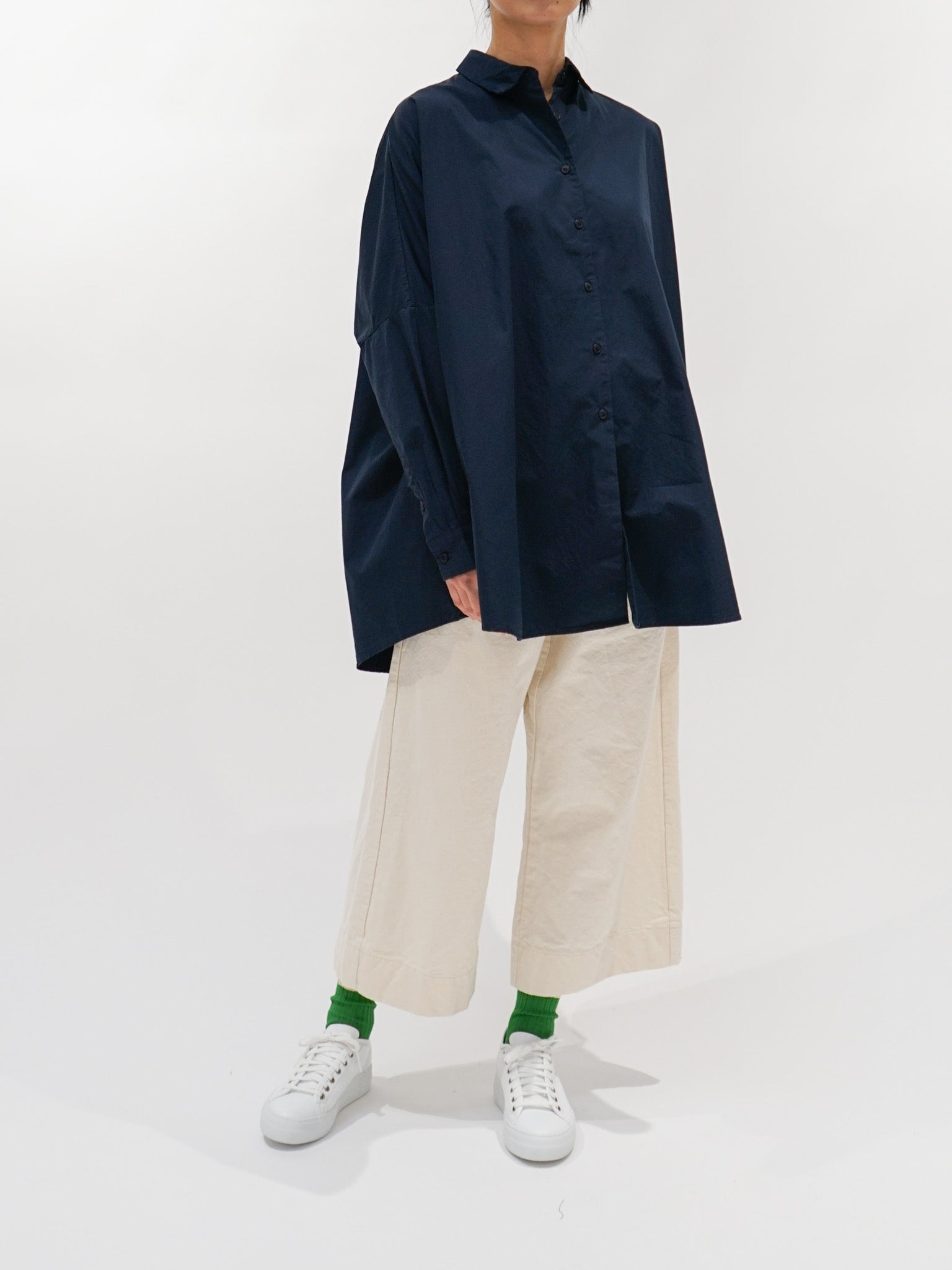 Namu Shop - Casey Casey Atomless Shirt - Navy