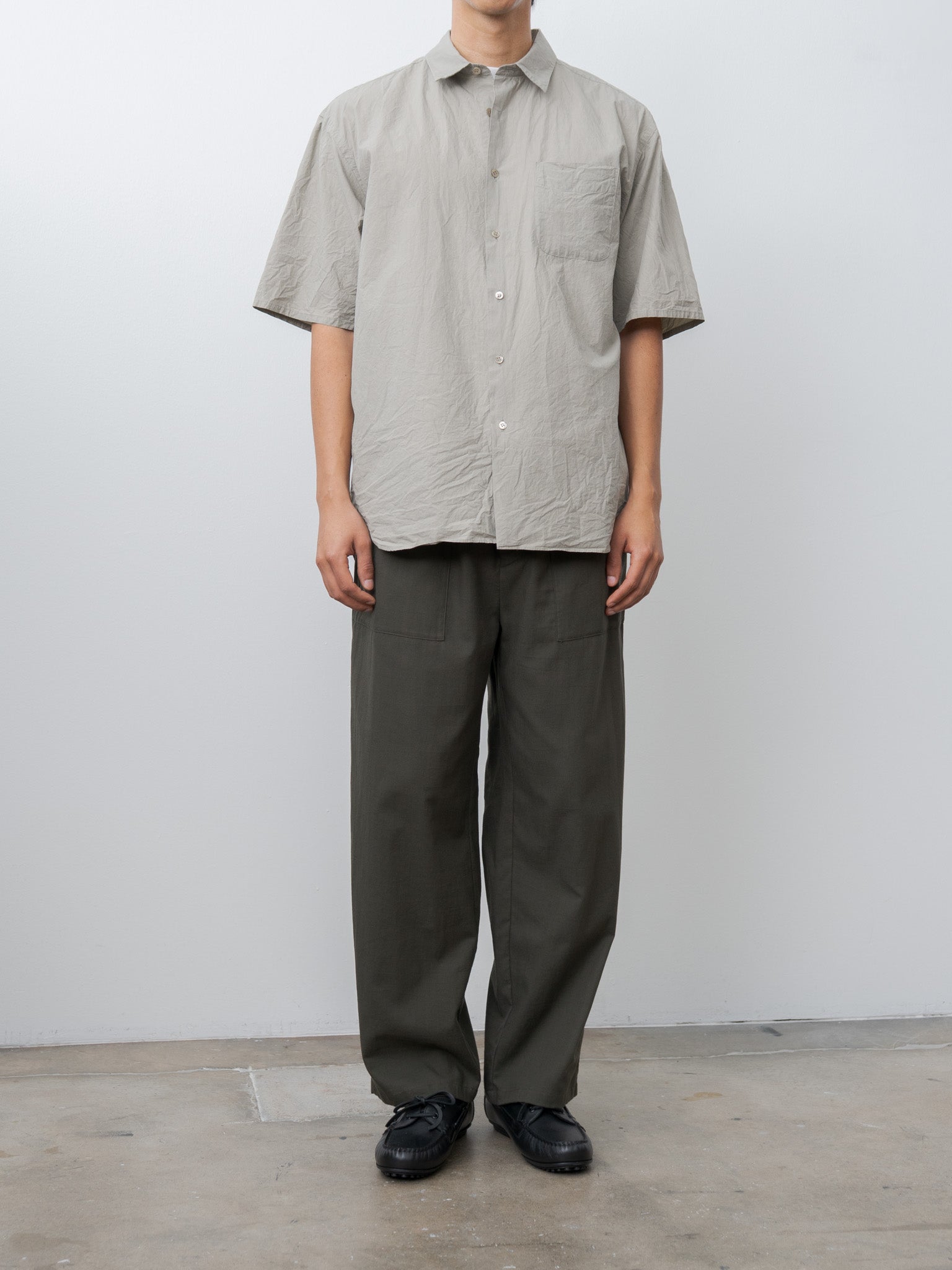 Namu Shop - Yoko Sakamoto Utility Easy Pants - Olive