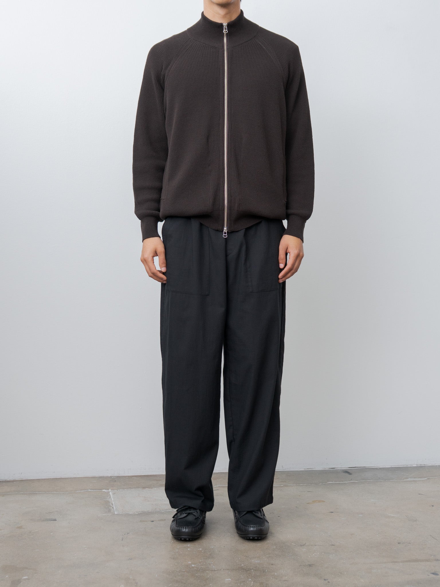 Namu Shop - Yoko Sakamoto Drivers Knit - Brown