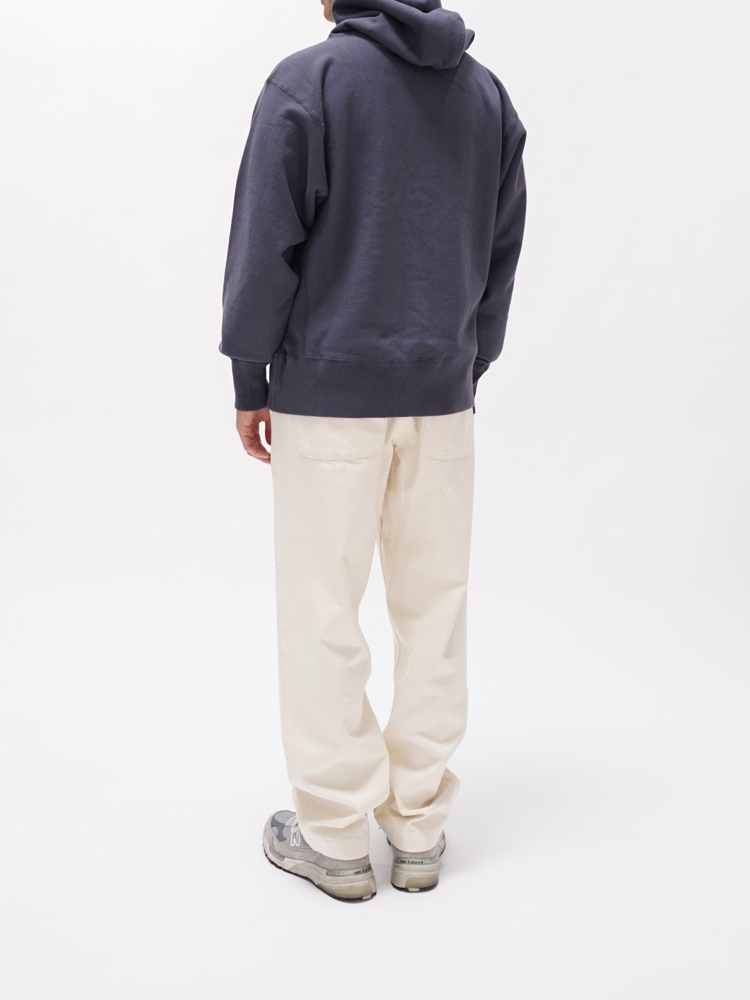 Namu Shop - Document Cotton Denim Easy Pants - Off White