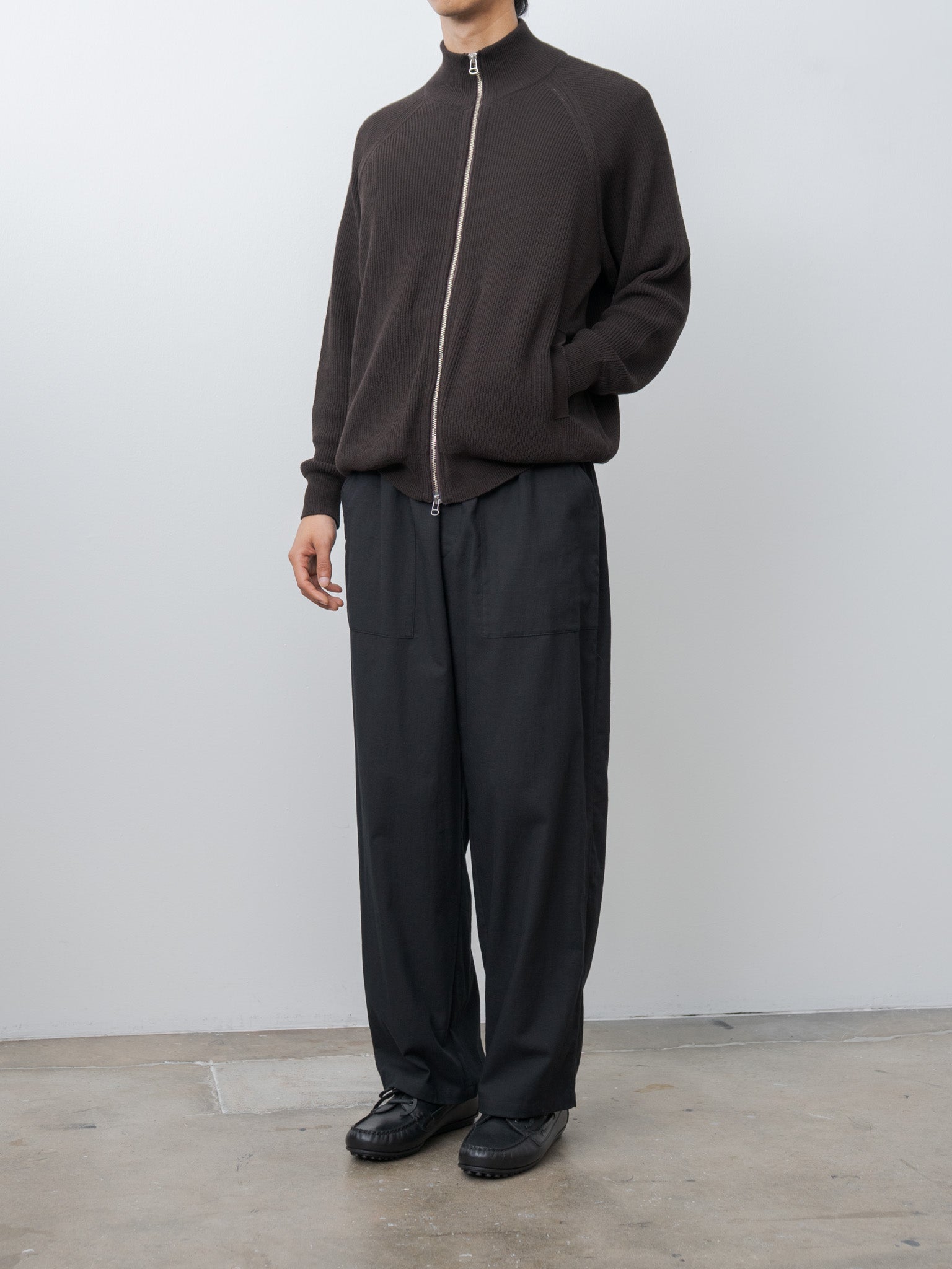 Namu Shop - Yoko Sakamoto Drivers Knit - Brown