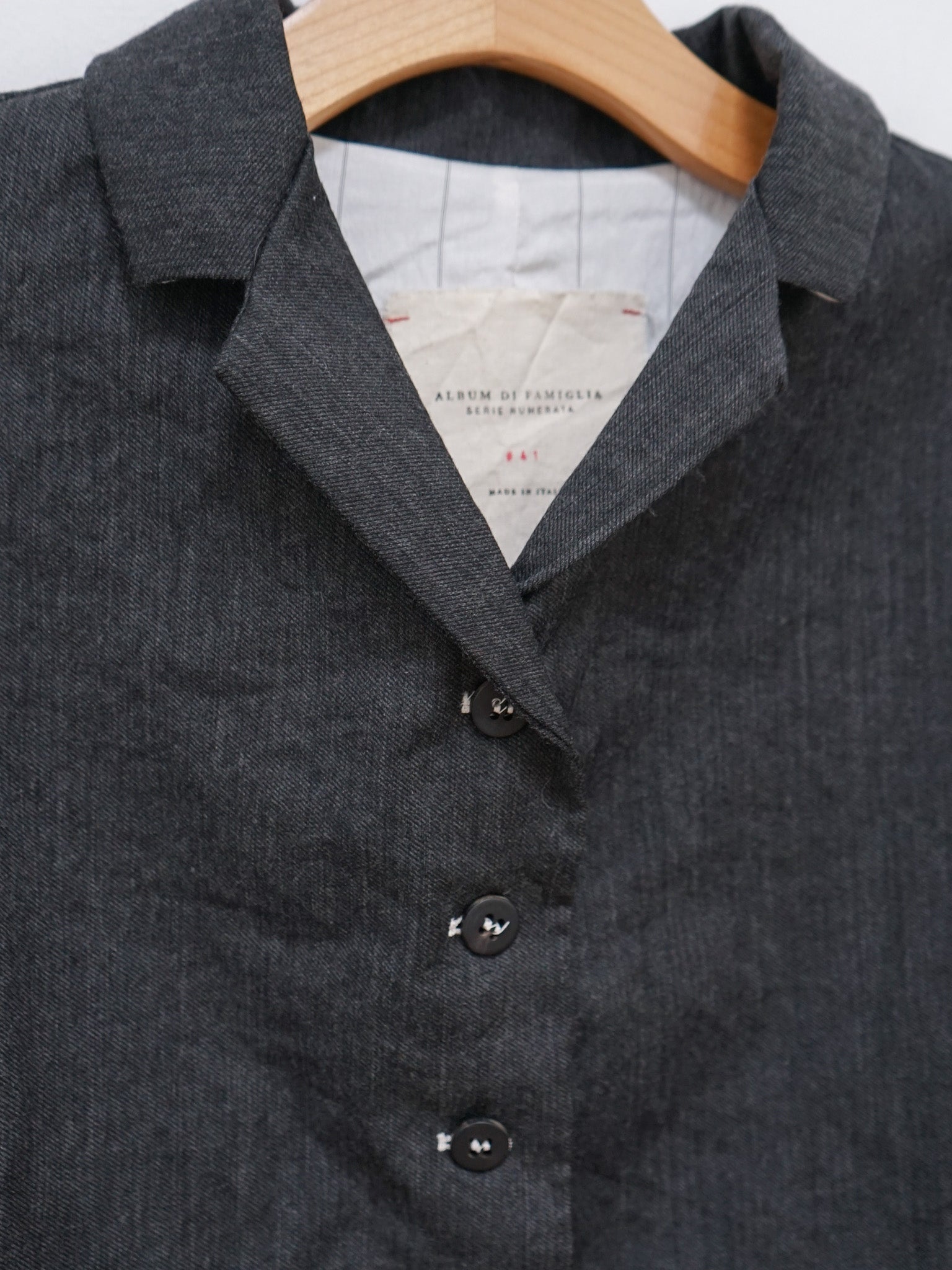 Namu Shop - Album di Famiglia Inox Loose Blazer - Slate