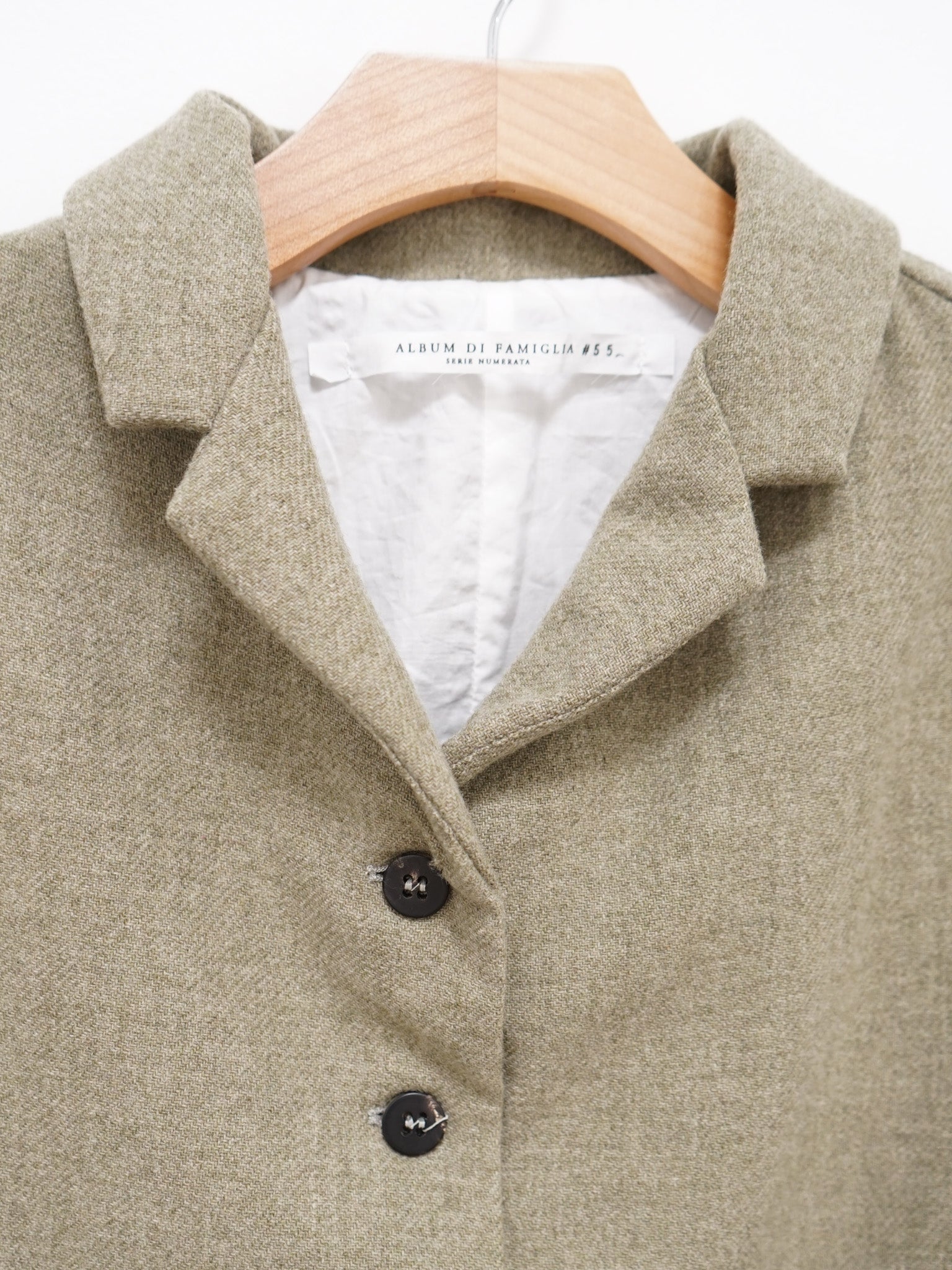 Namu Shop - Album di Famiglia Inox Loose Blazer SW - Olive