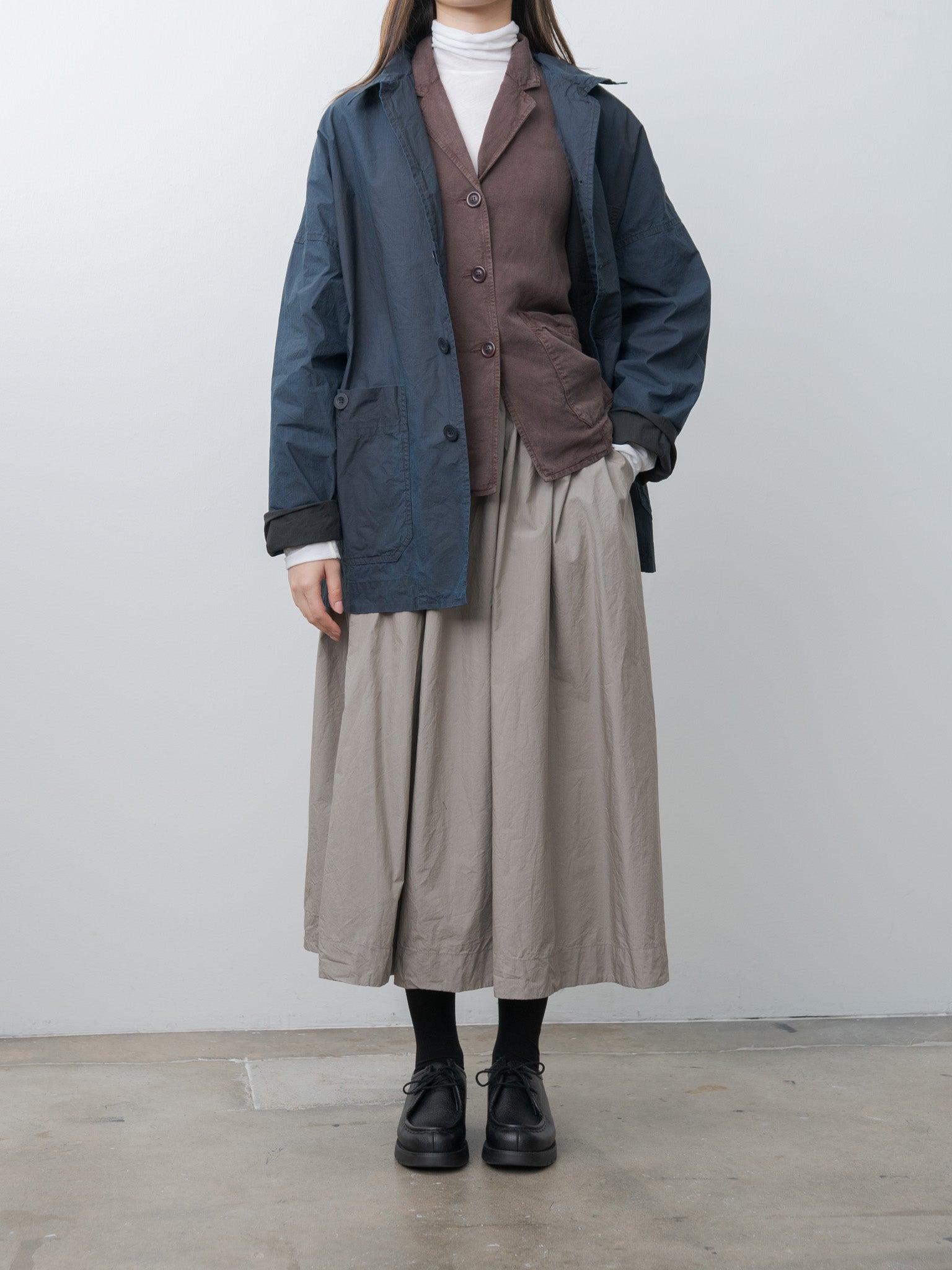 Namu Shop - Casey Casey Workwear Puddy Jacket TUAREG - Brown
