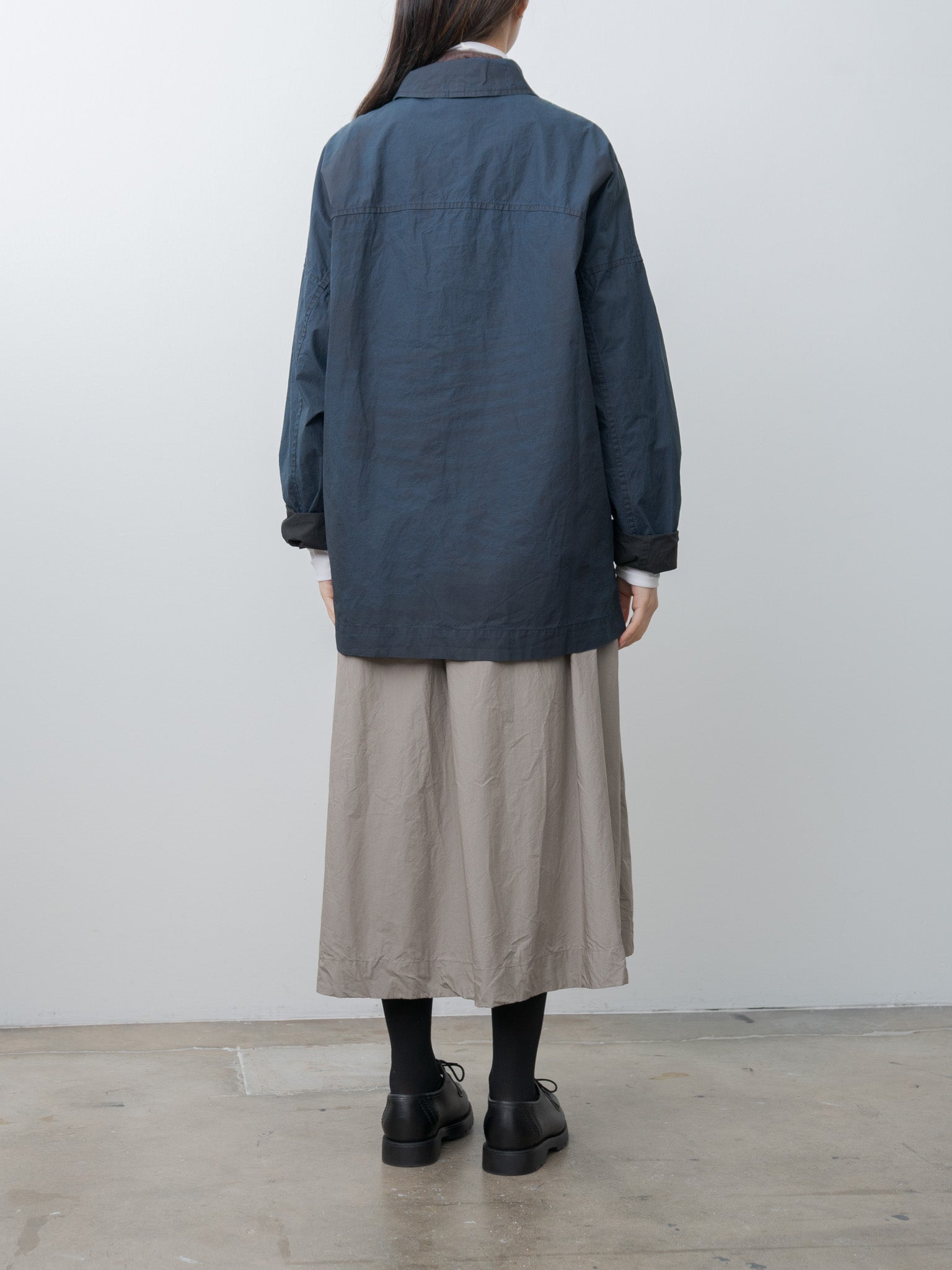 Namu Shop - Casey Casey Higa Travail Jacket PIGMENT WAX - Navy