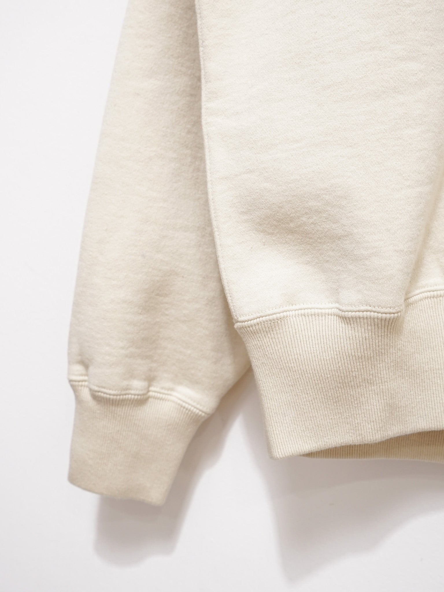 Namu Shop - Auralee Smooth Soft Sweat Pullover - Ivory