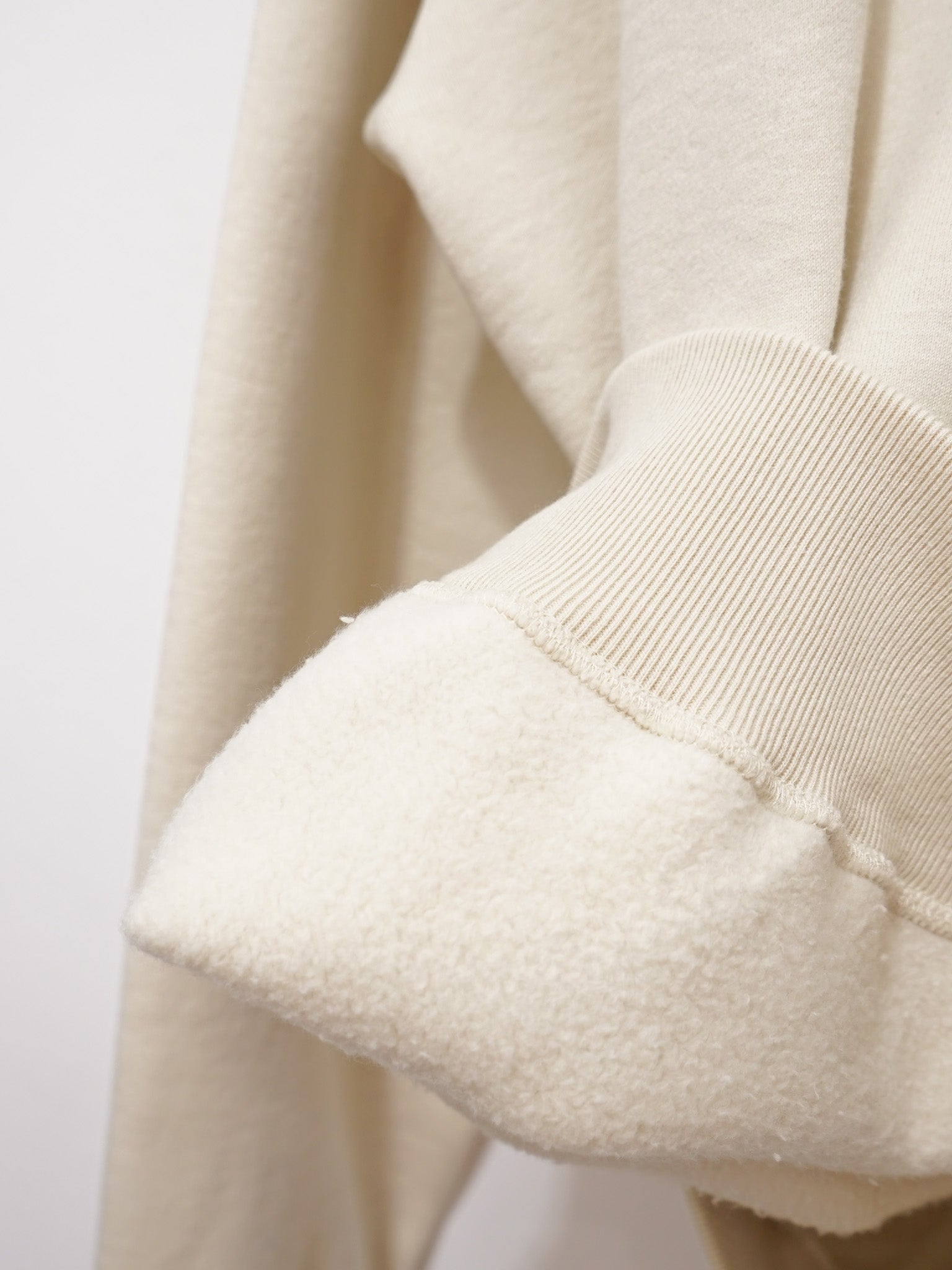 Namu Shop - Auralee Smooth Soft Sweat Pullover - Ivory