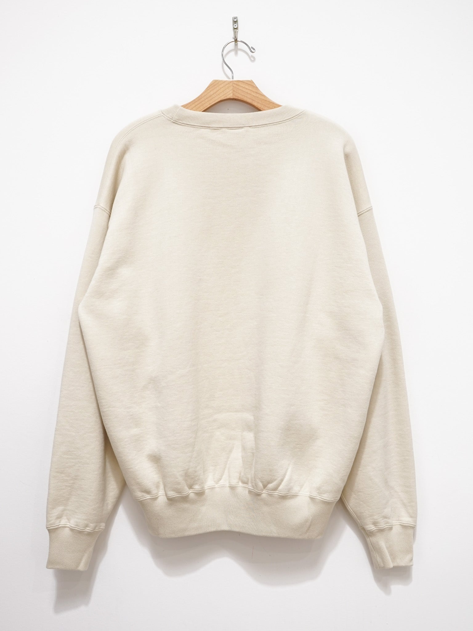 Namu Shop - Auralee Smooth Soft Sweat Pullover - Ivory