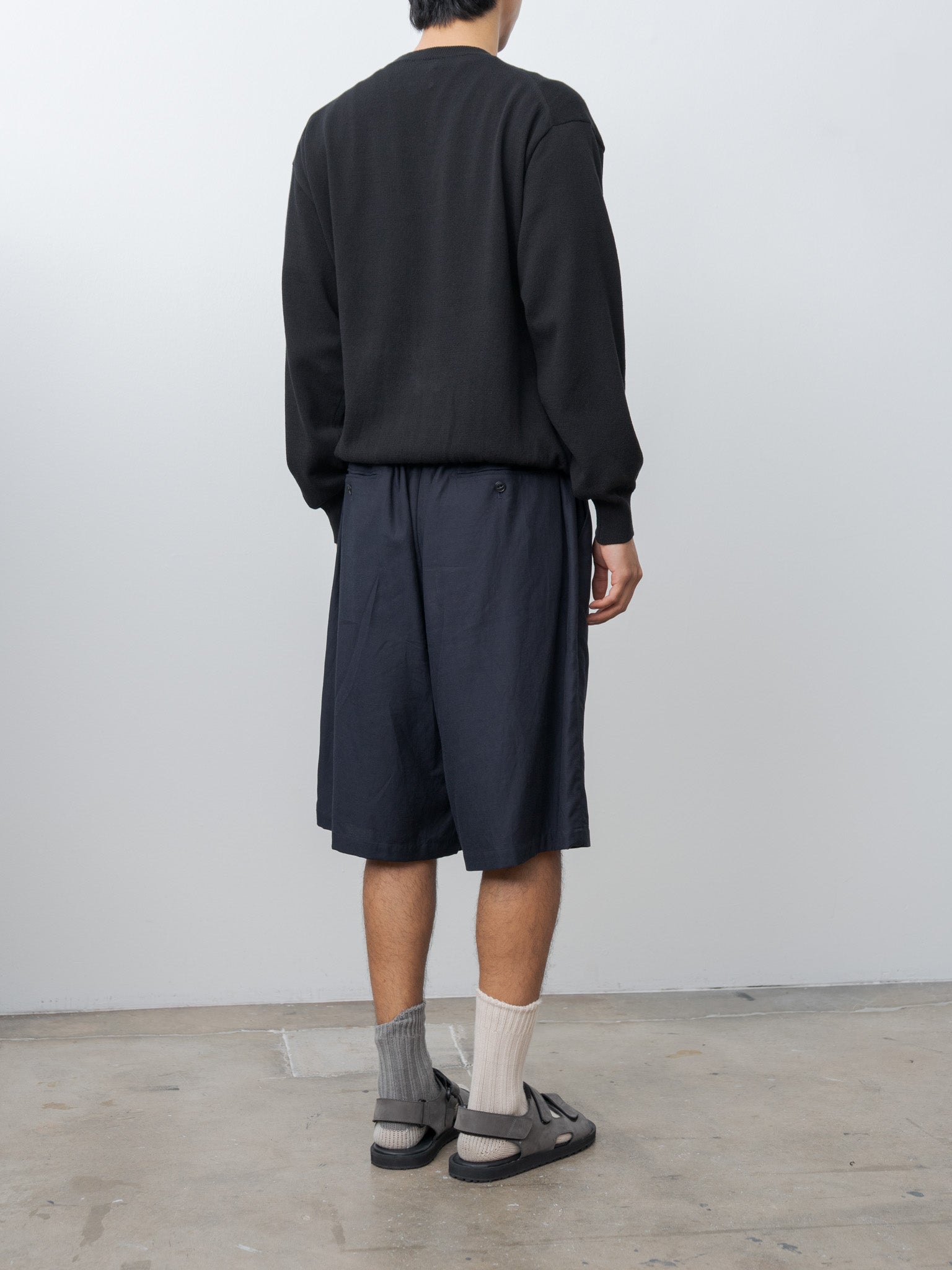 Namu Shop - Yoko Sakamoto Relax Easy Shorts - Navy