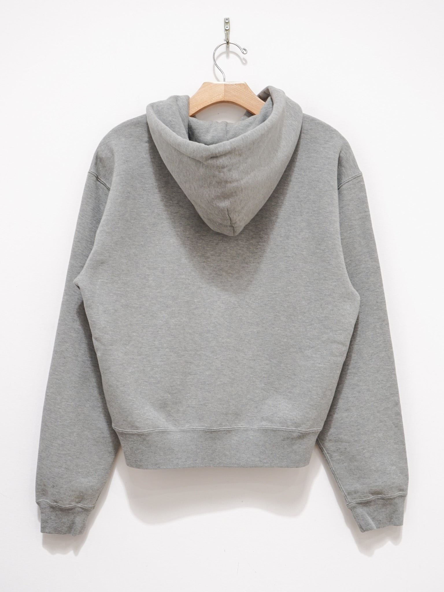 Namu Shop - Auralee High Count Heavy Sweat Pullover Parka - Top Gray