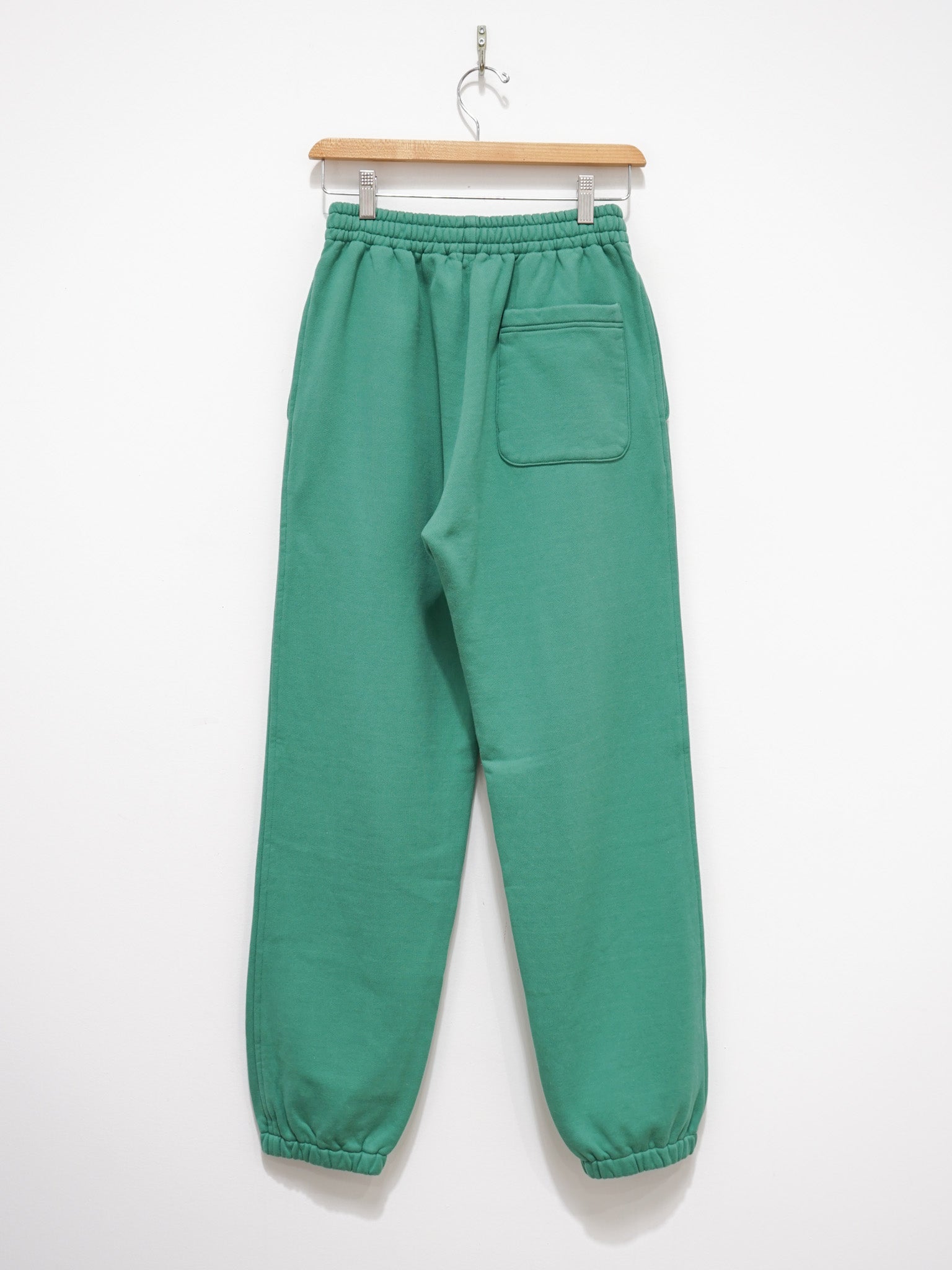 Namu Shop - Auralee High Count Heavy Sweatpants - Jade Green