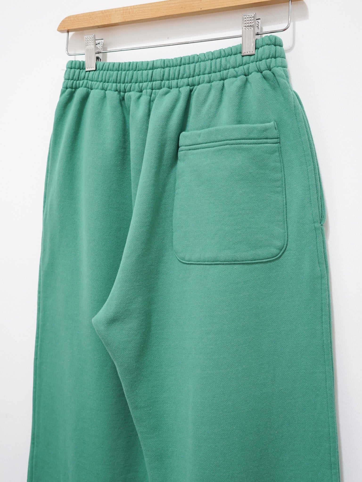 Namu Shop - Auralee High Count Heavy Sweatpants - Jade Green