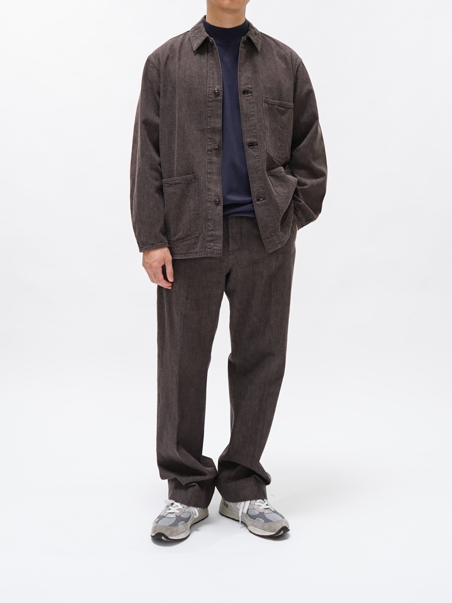 Namu Shop - Kaptain Sunshine Denim Trouser - Indigo Vintage Wash