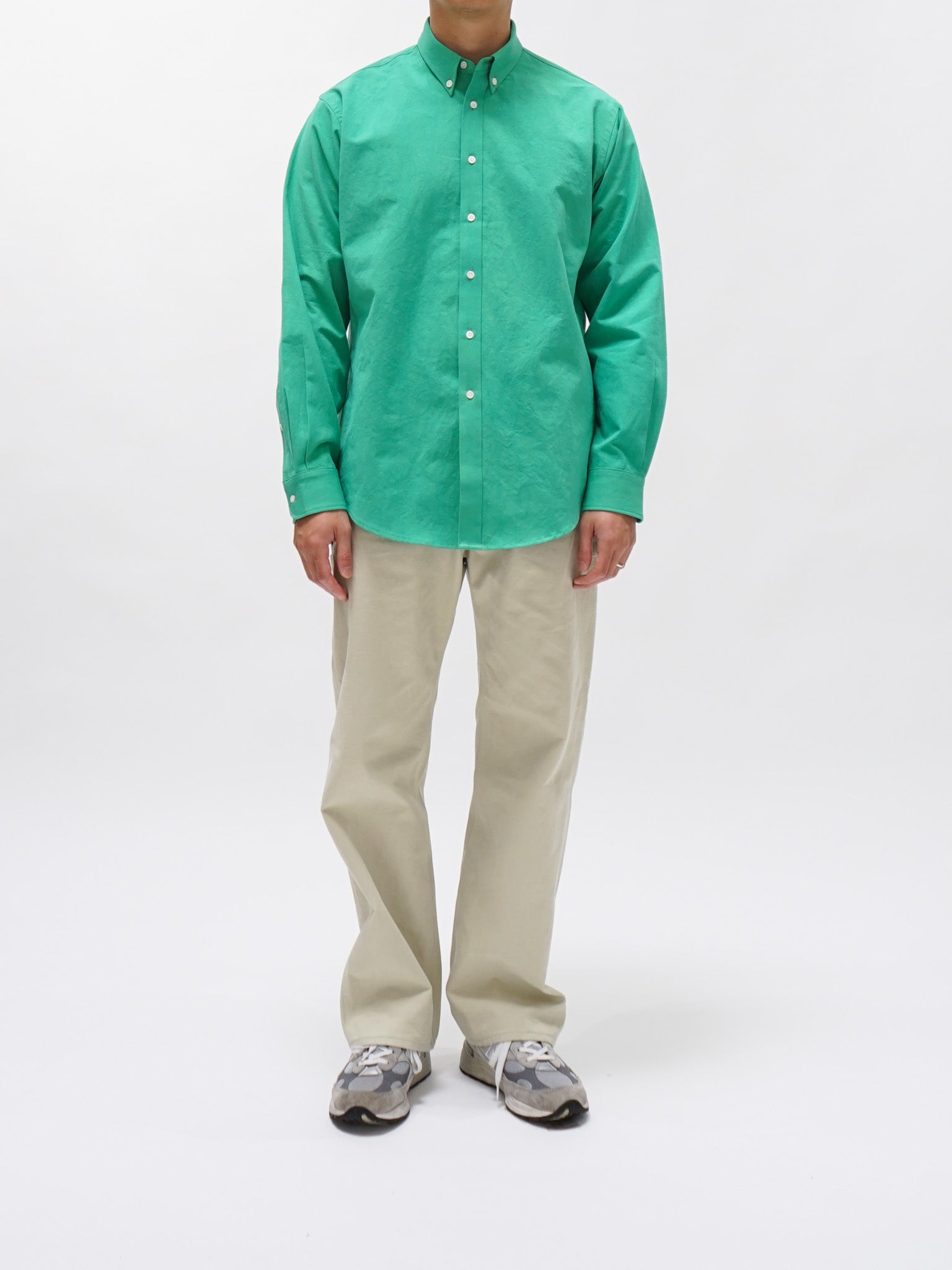 Namu Shop - Auralee Washed Heavy Canvas Pants - Ivory