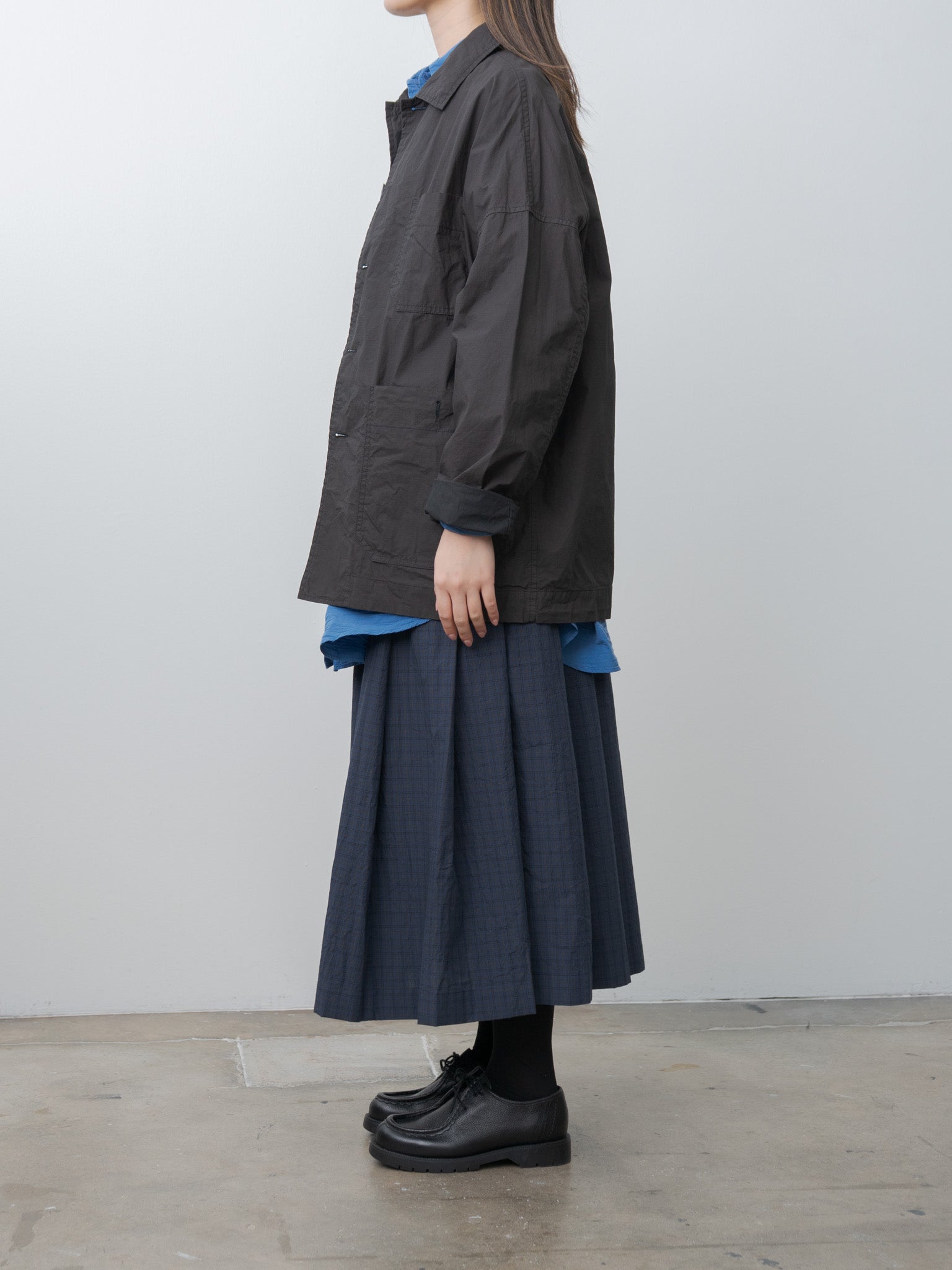 Namu Shop - Casey Casey Higa Travail Jacket PIGMENT WAX - Brown