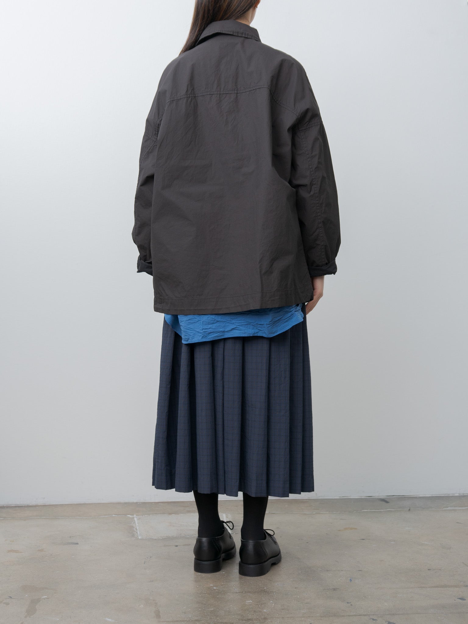 Namu Shop - Casey Casey Higa Travail Jacket PIGMENT WAX - Brown