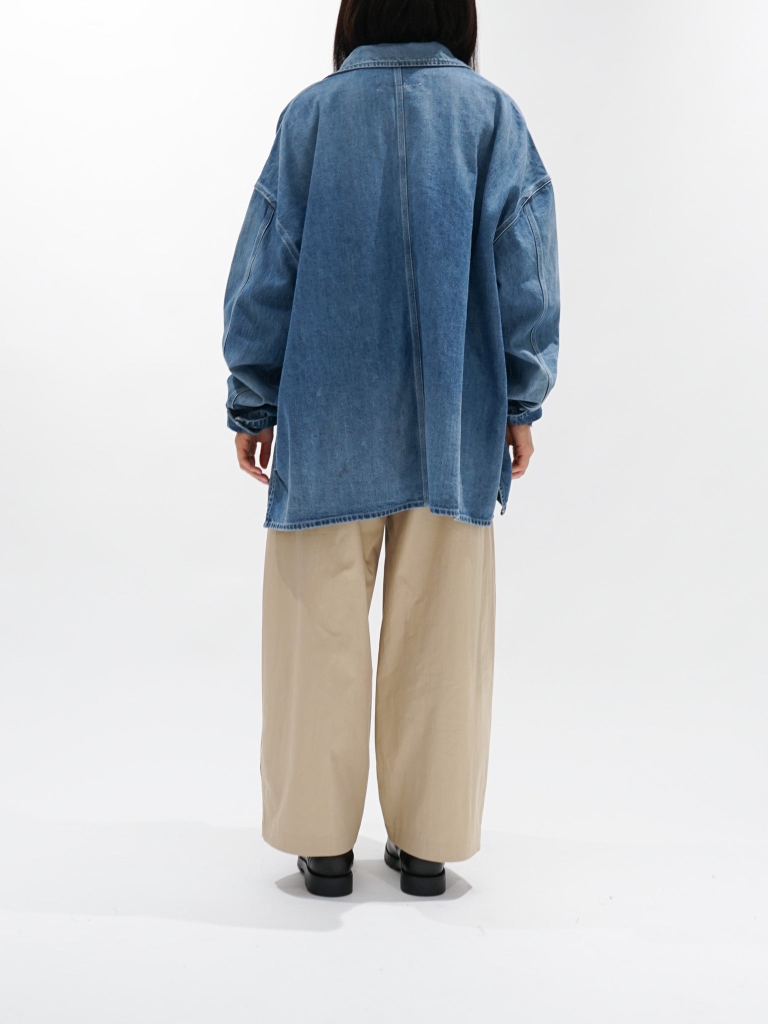 Namu Shop - Veritecoeur Relaxed Work Jacket - Indigo