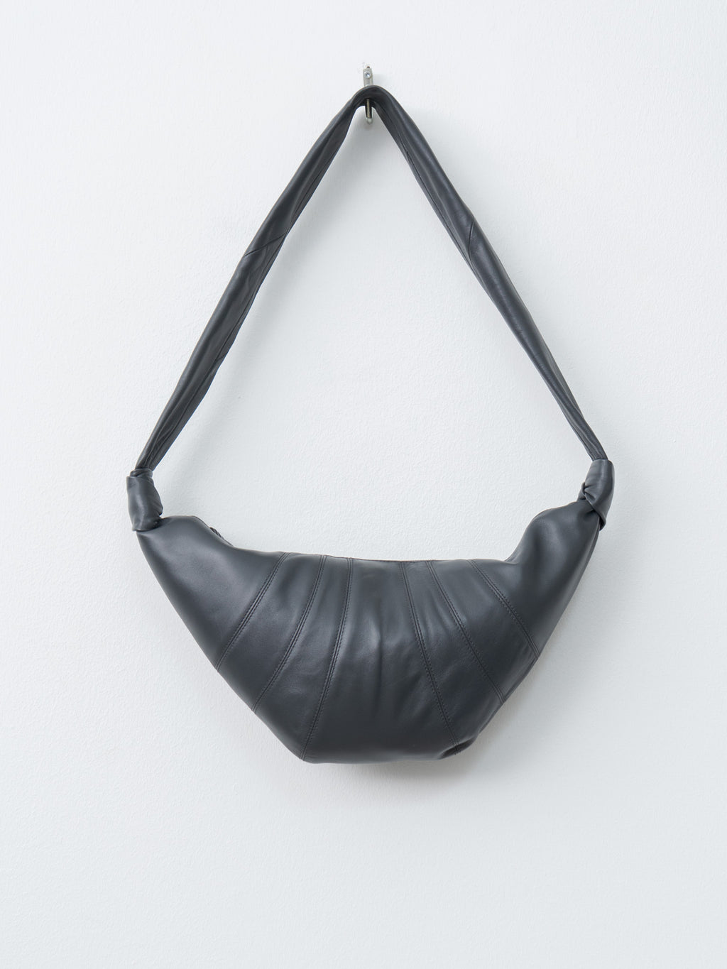 Namu Shop - Lemaire Medium Croissant Bag - Granite Blue