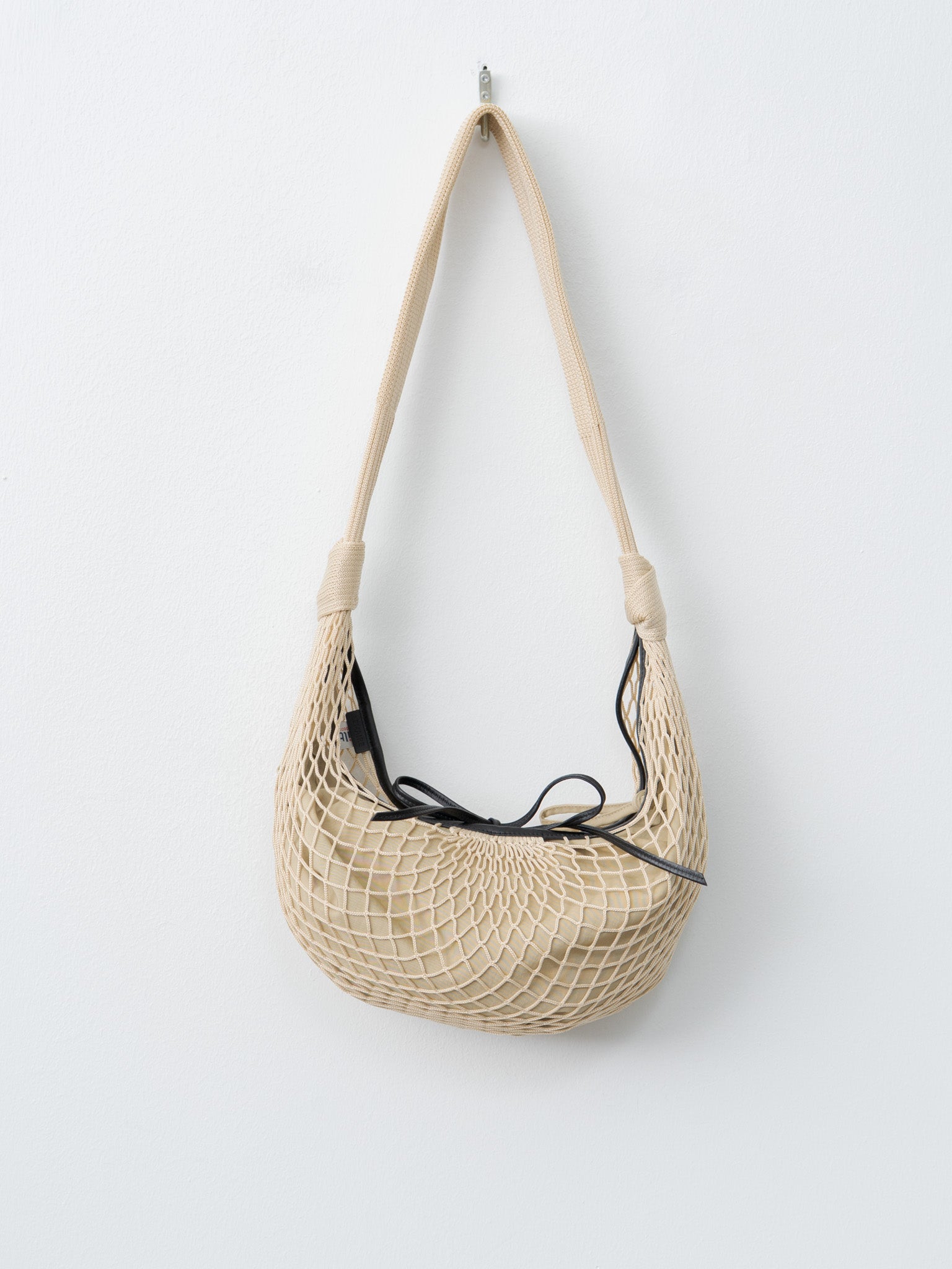 Namu Shop - Lemaire Croissant Filt Bag - Light Beige