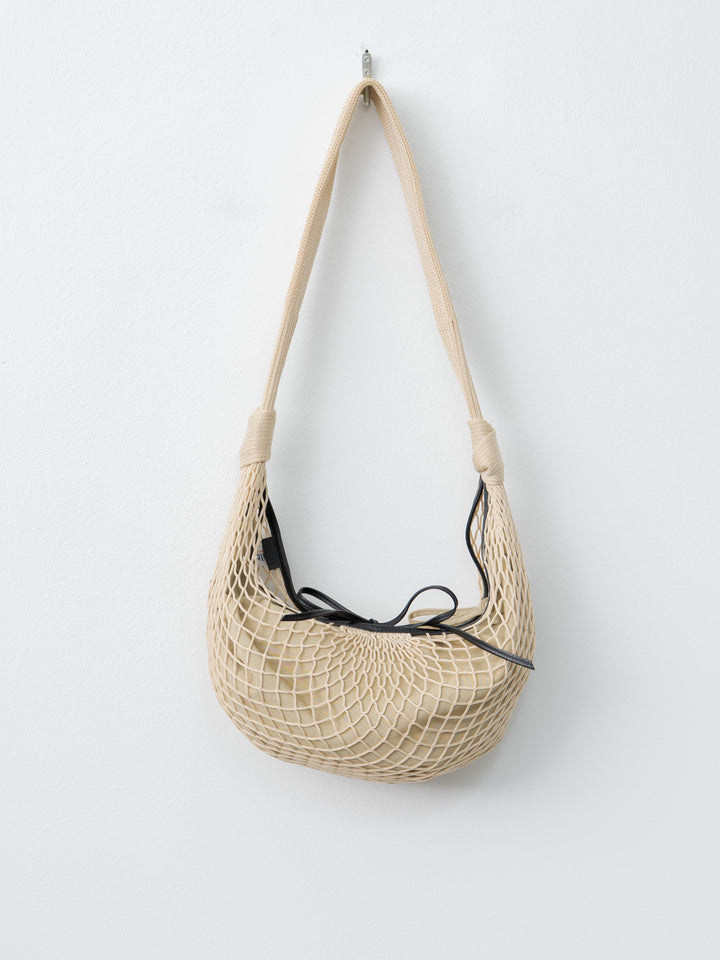 Namu Shop - Lemaire Croissant Filt Bag - Light Beige
