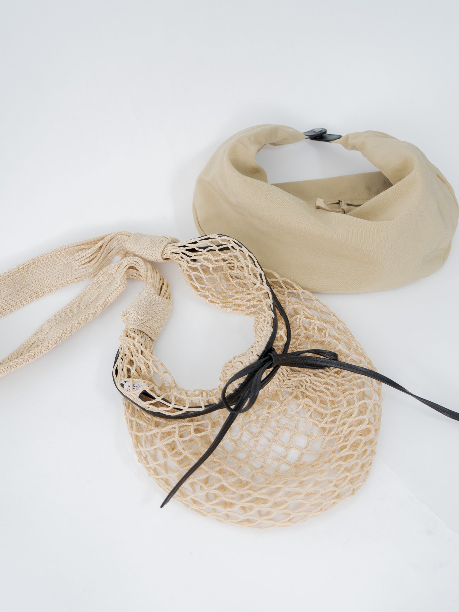 Namu Shop - Lemaire Croissant Filt Bag - Light Beige
