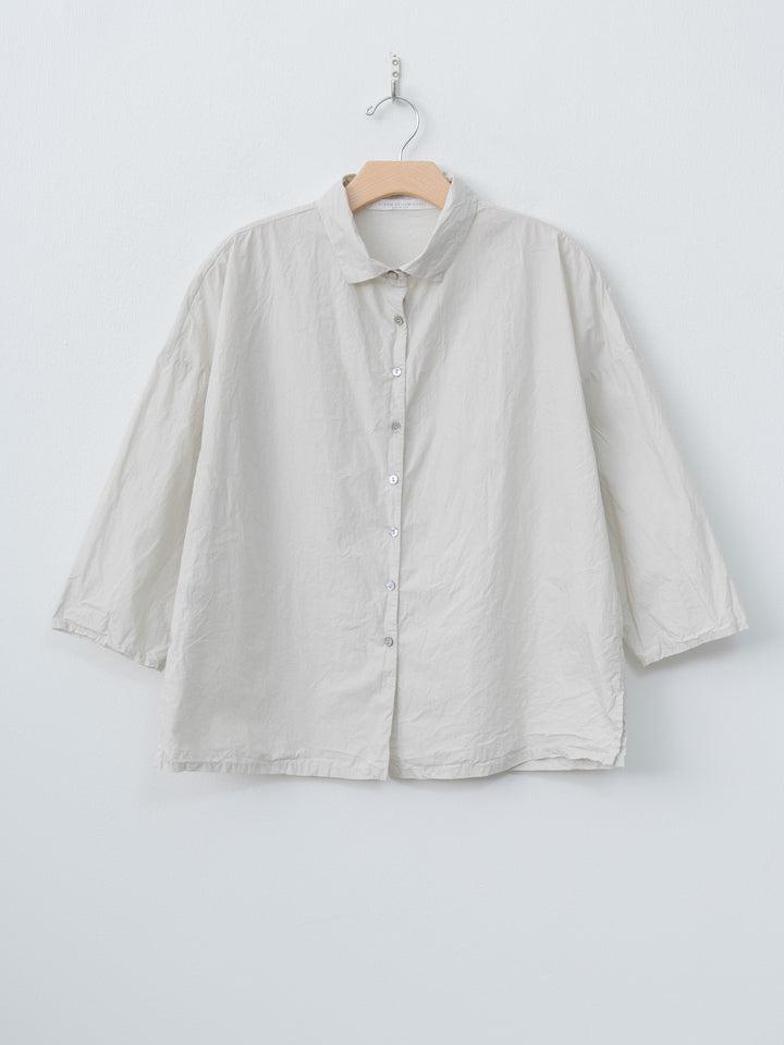 Namu Shop - Album di Famiglia Short Collar Shirt TC - Pebble