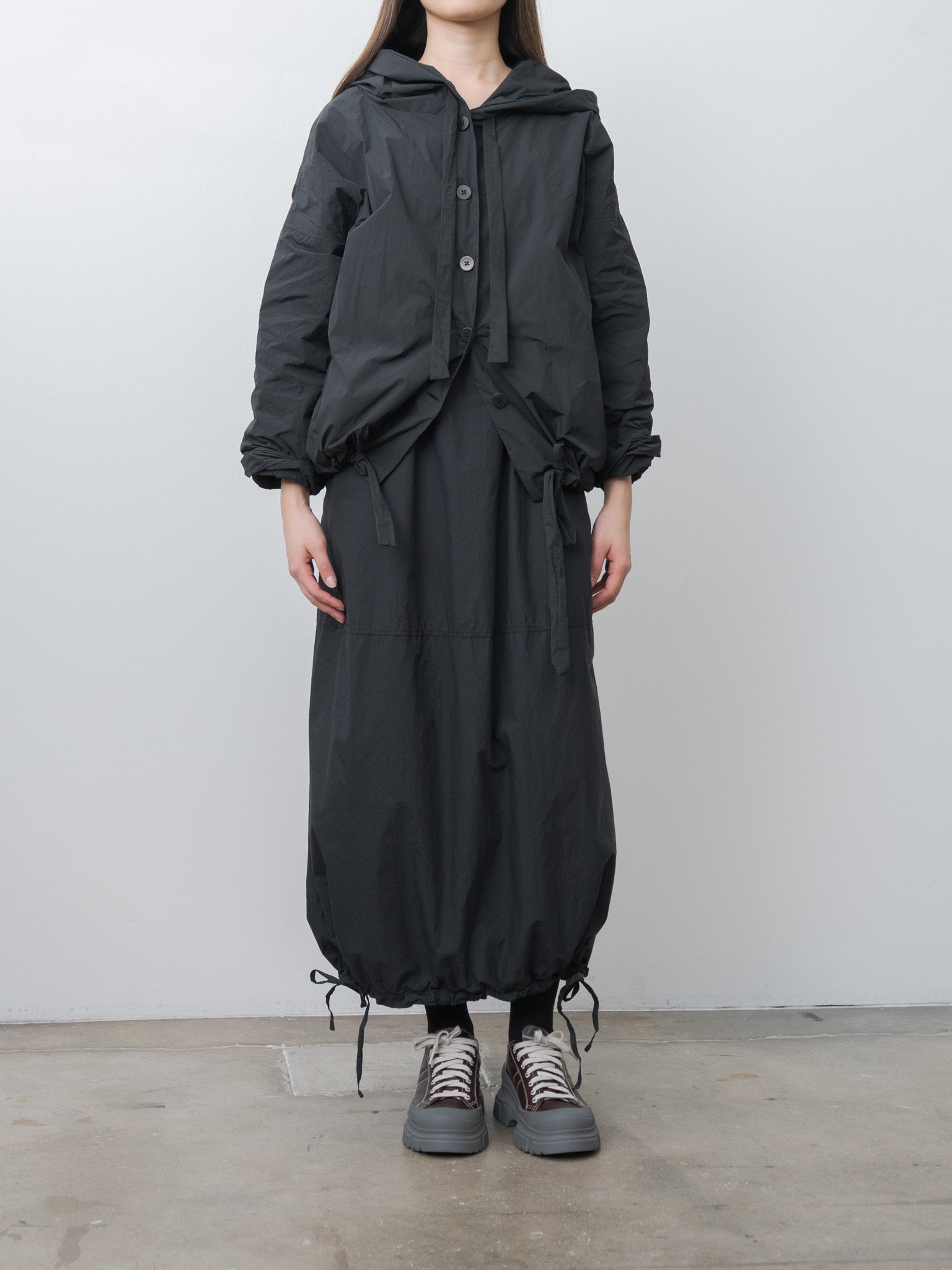 Namu Shop - Album di Famiglia Hooded Jacket N - Black