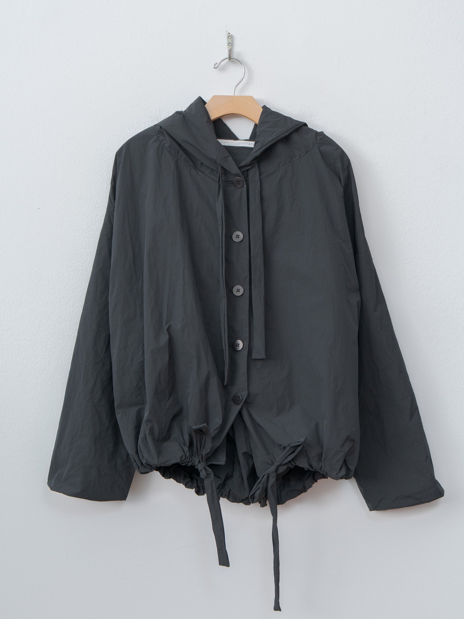 Namu Shop - Album di Famiglia Hooded Jacket N - Black