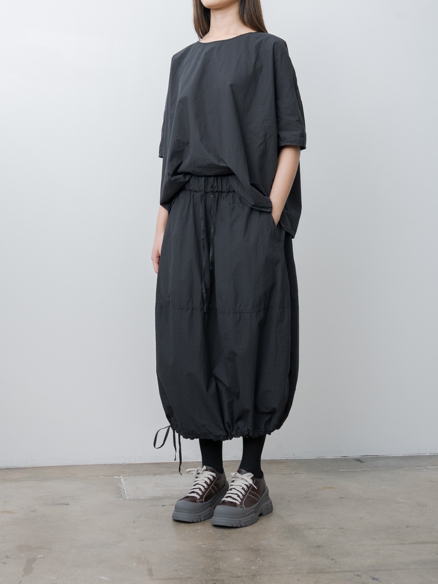 Namu Shop - Album di Famiglia Balloon Skirt TC - Black