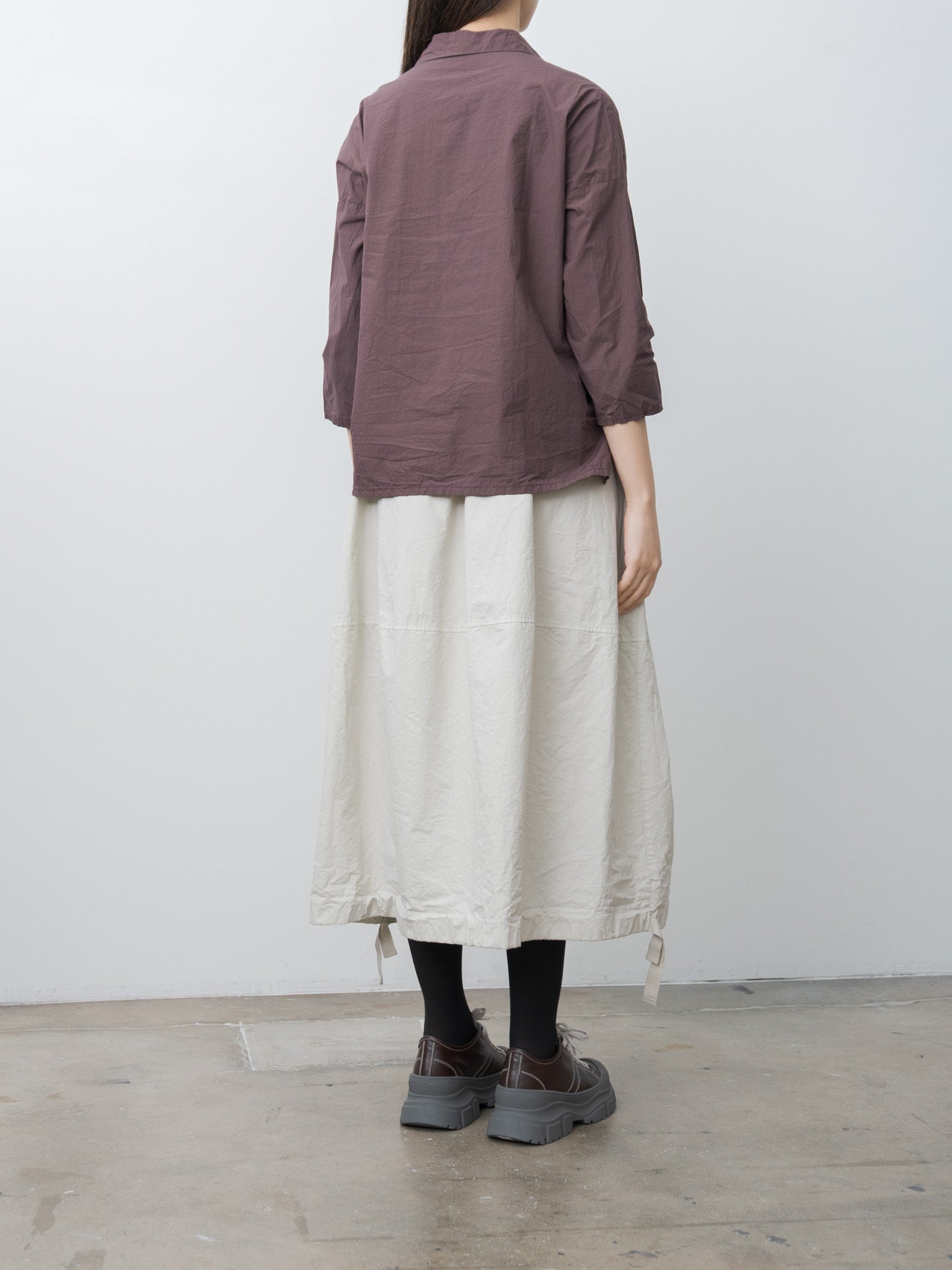 Namu Shop - Album di Famiglia Short Collar Shirt TC - Grape