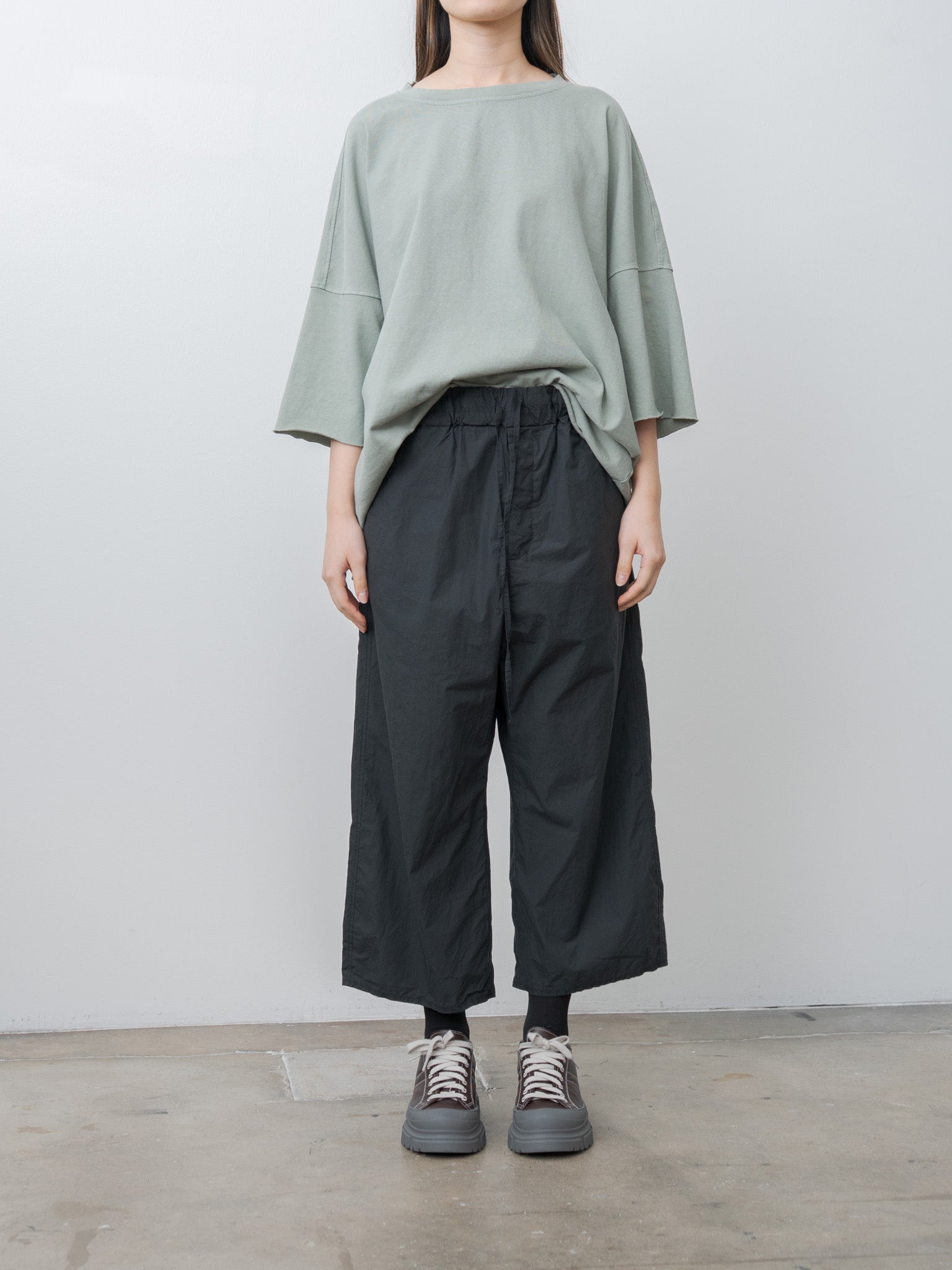 Namu Shop - Album di Famiglia W&S Trousers TC - Black