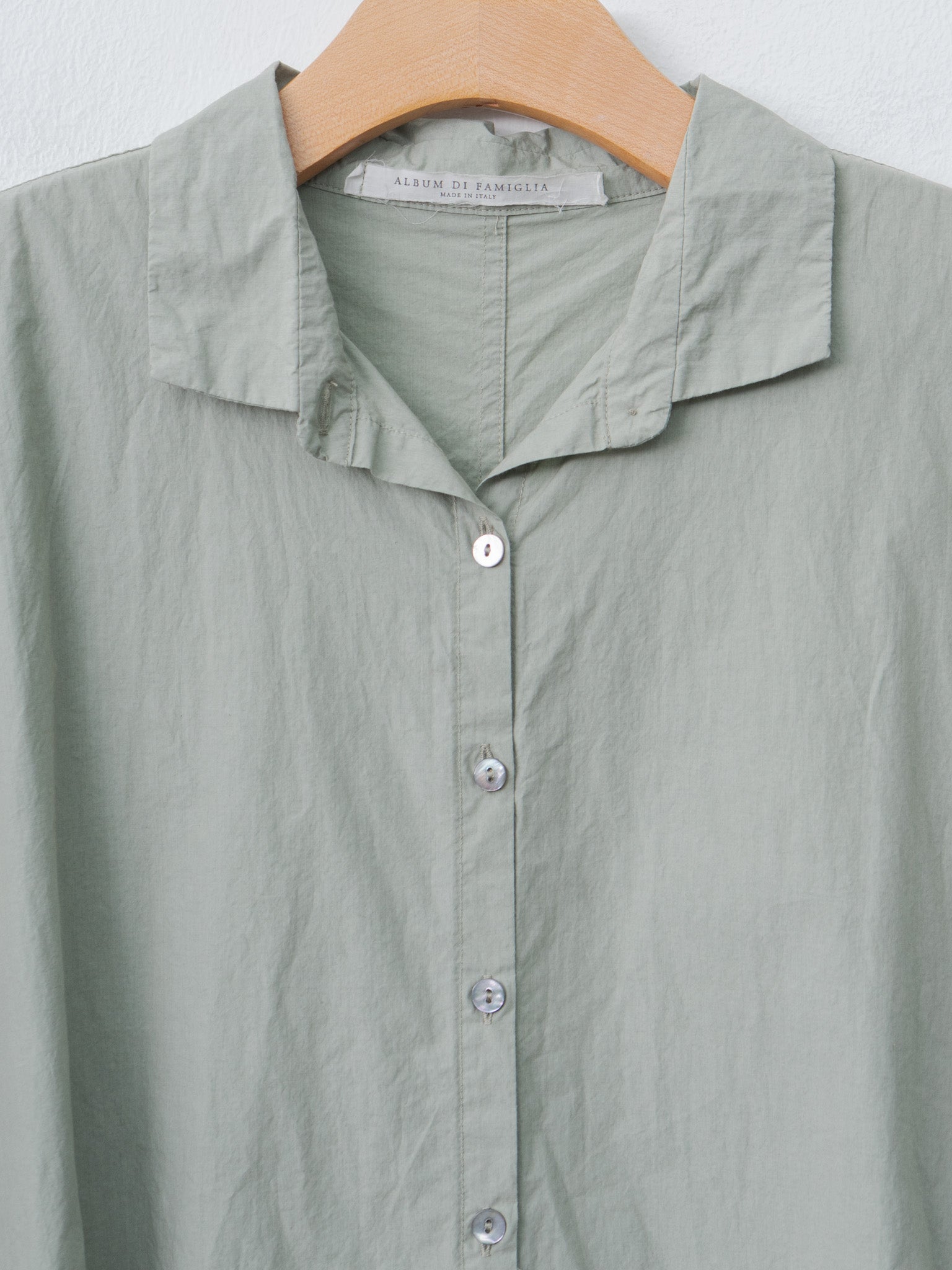 Namu Shop - Album di Famiglia Long Shirt Dress TC - Sage