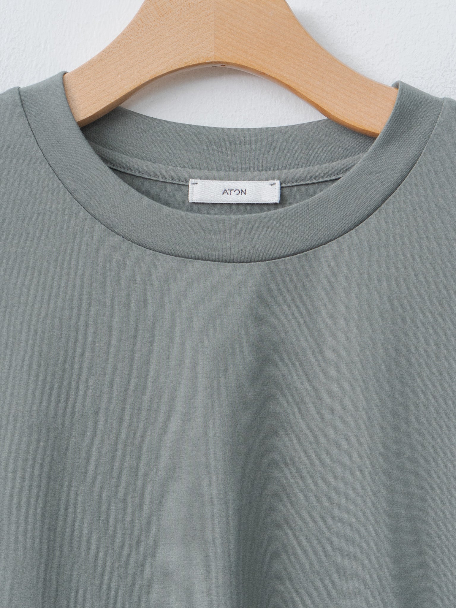 Namu Shop - Aton Suvin 60/2 Oversized T-Shirt - Khaki Green