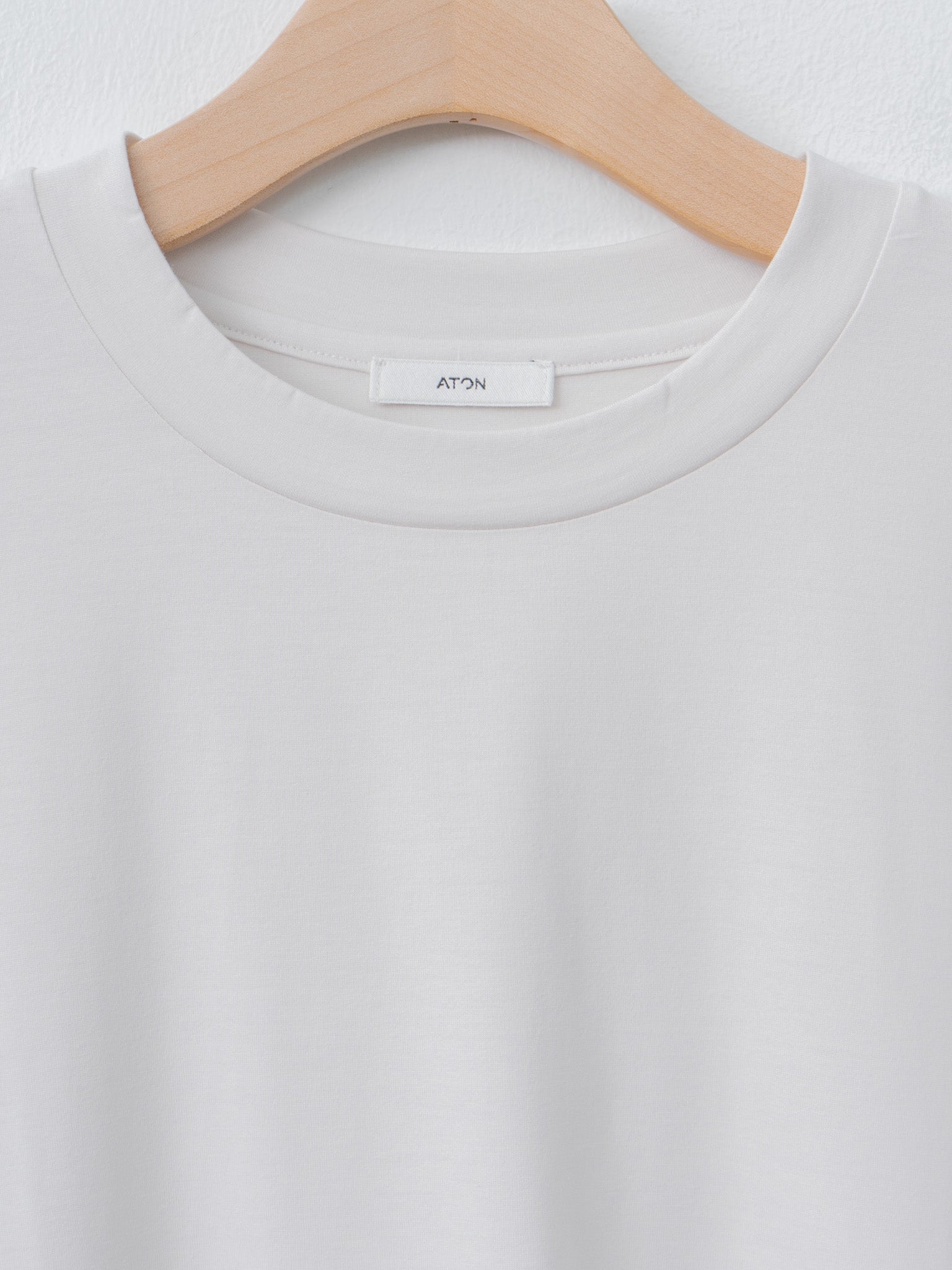 Namu Shop - Aton Suvin 60/2 Oversized T-Shirt - Warm White