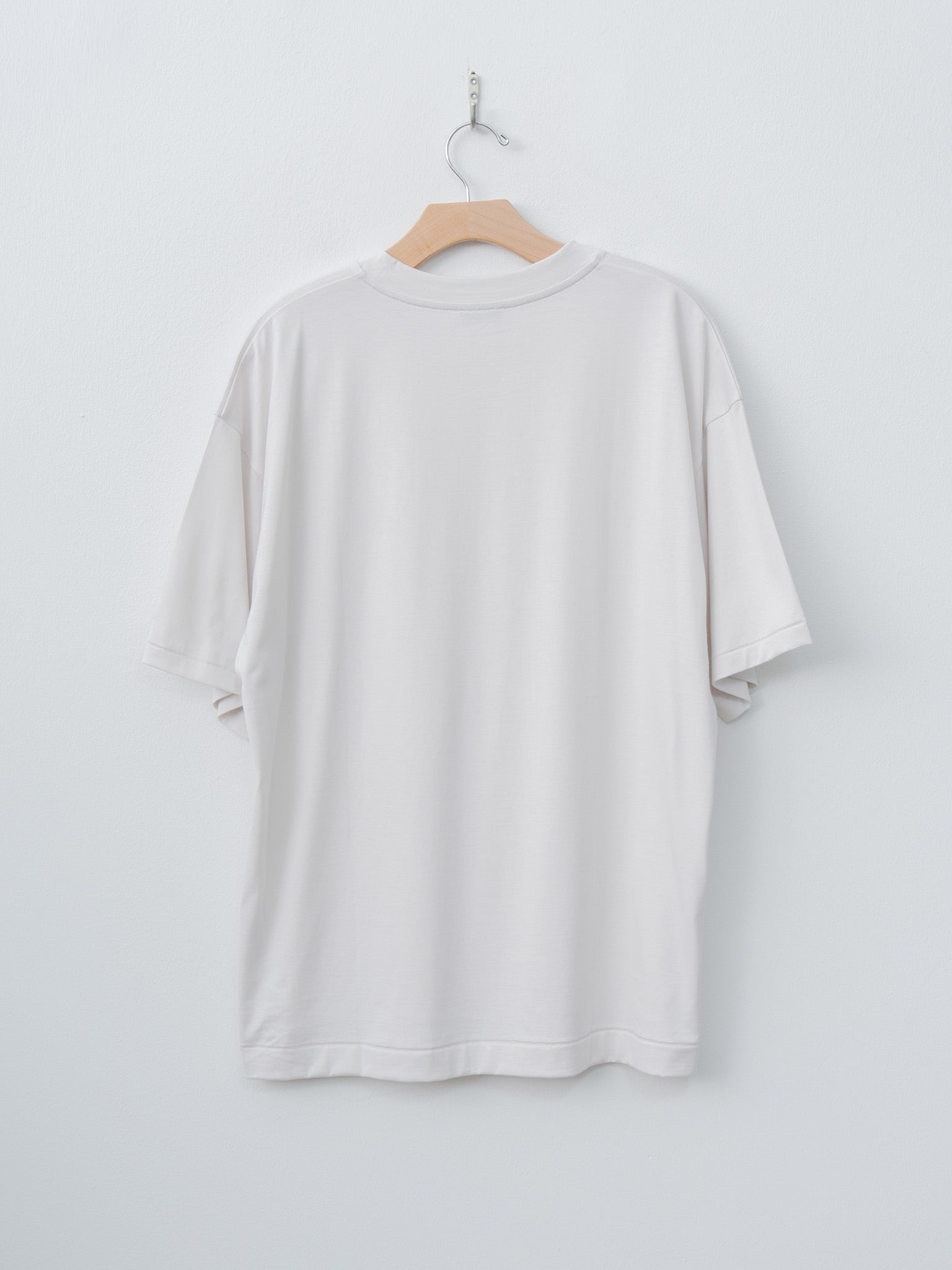 Namu Shop - Aton Suvin 60/2 Oversized T-Shirt - Warm White